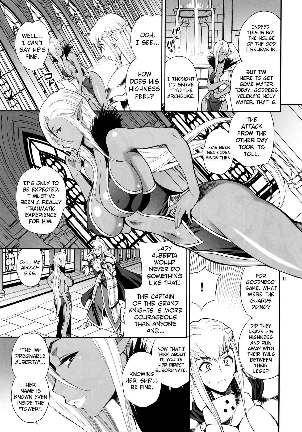 Yukiyanagi no Hon 41 - Buta to Onnakishi 3 Inwaku no Majo Eleanore |Temptation of Witch Eleanore page 10 full