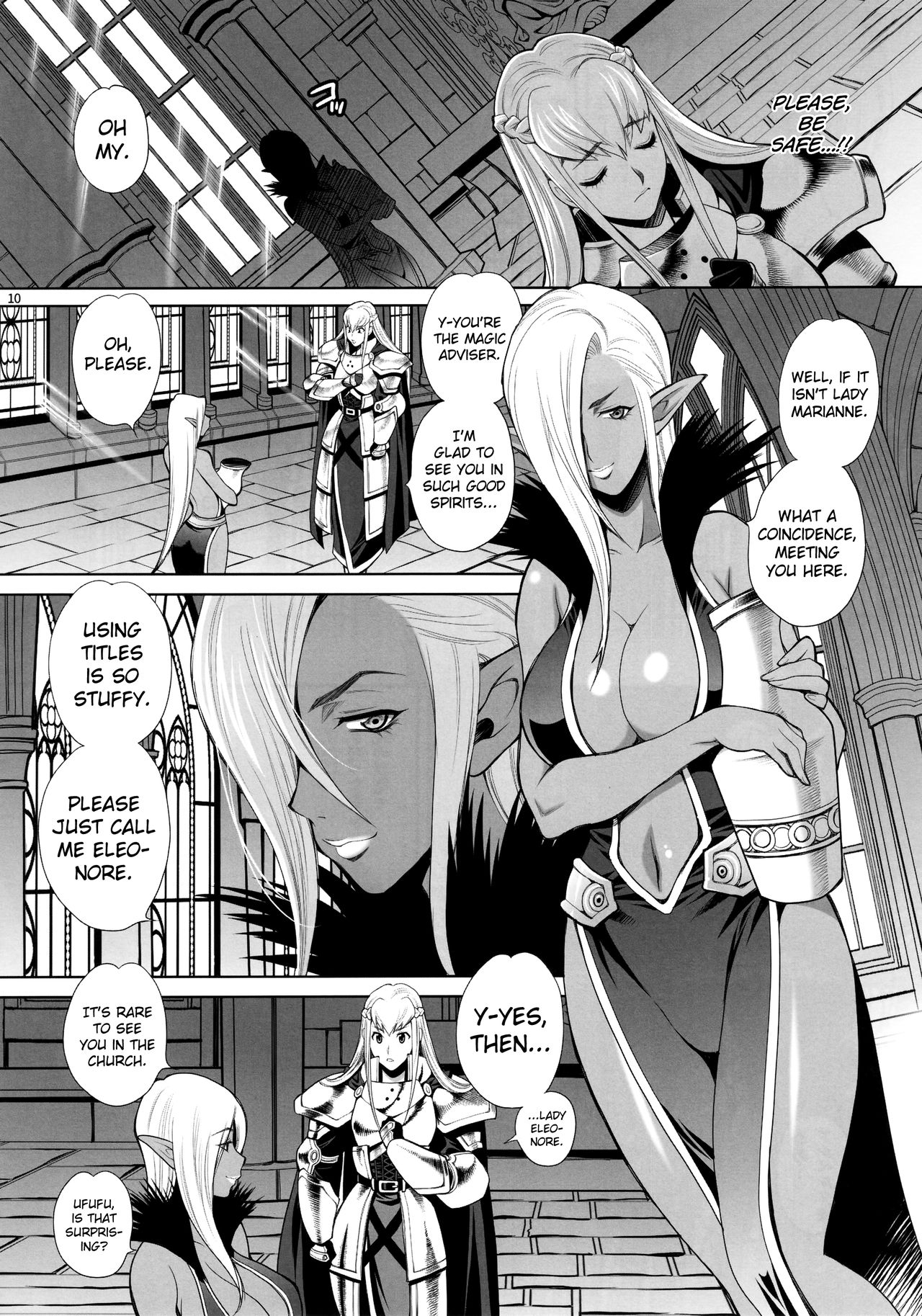 Yukiyanagi no Hon 41 - Buta to Onnakishi 3 Inwaku no Majo Eleanore |Temptation of Witch Eleanore page 9 full