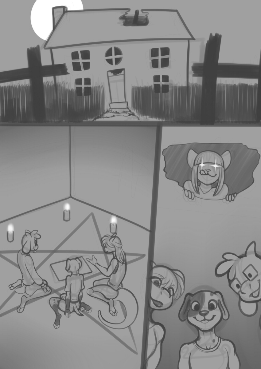 Drasami's Halloween page 1 full