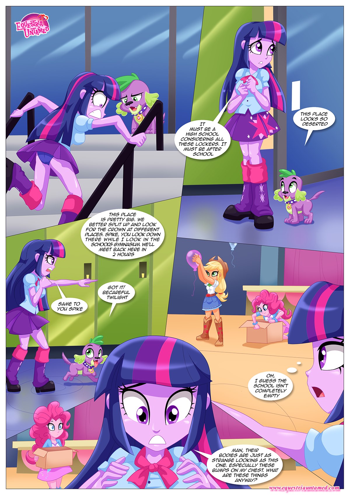 Sexquestria Girls page 3 full