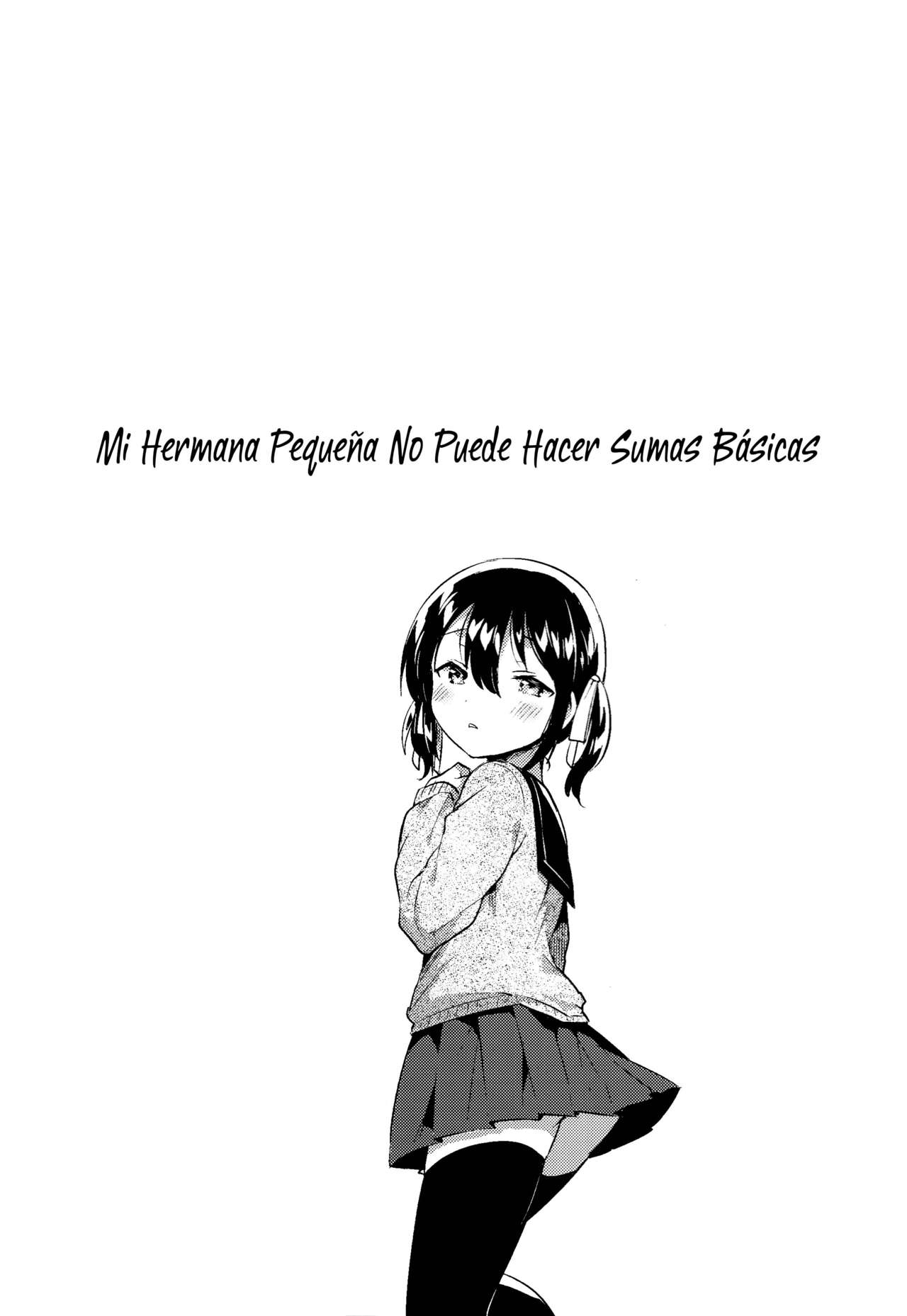 Imouto wa Tashizan ga Dekinai + Omake | Mi Hermana Pequeña No Puede Hacer Sumas Básicas page 5 full