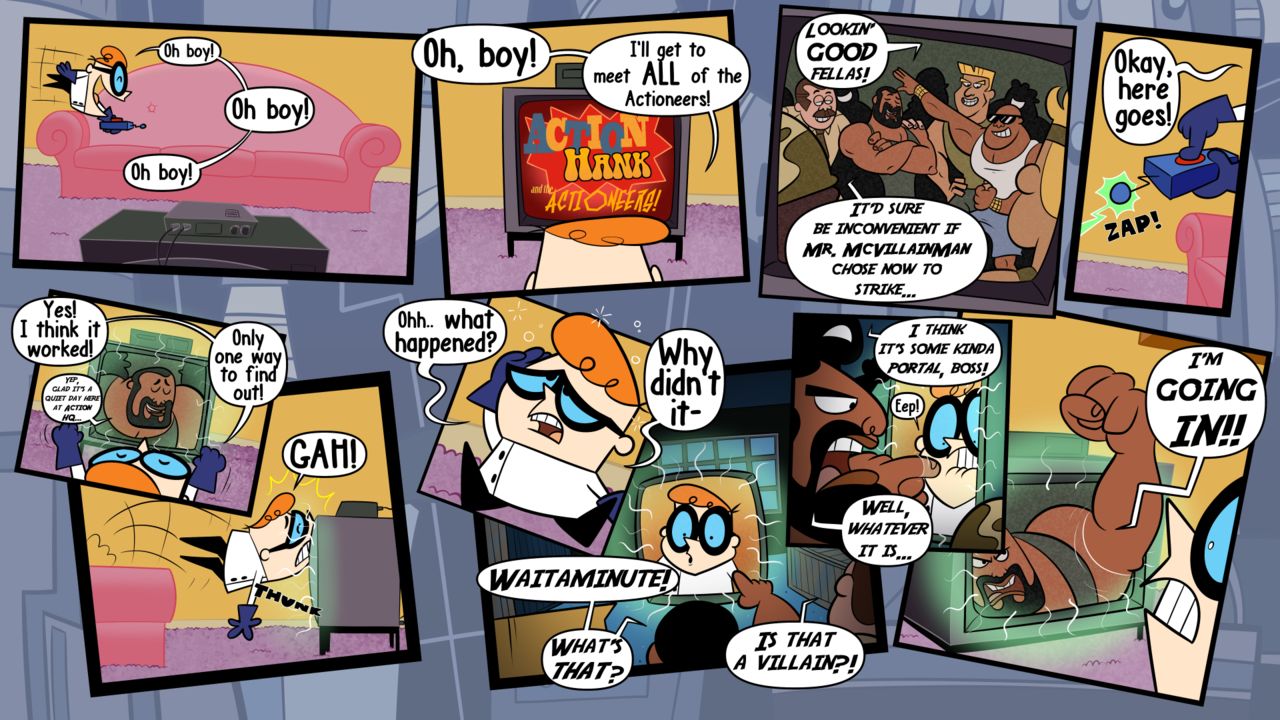 Dexter's Laboratory - Action Skank: Extended Features page 8 full