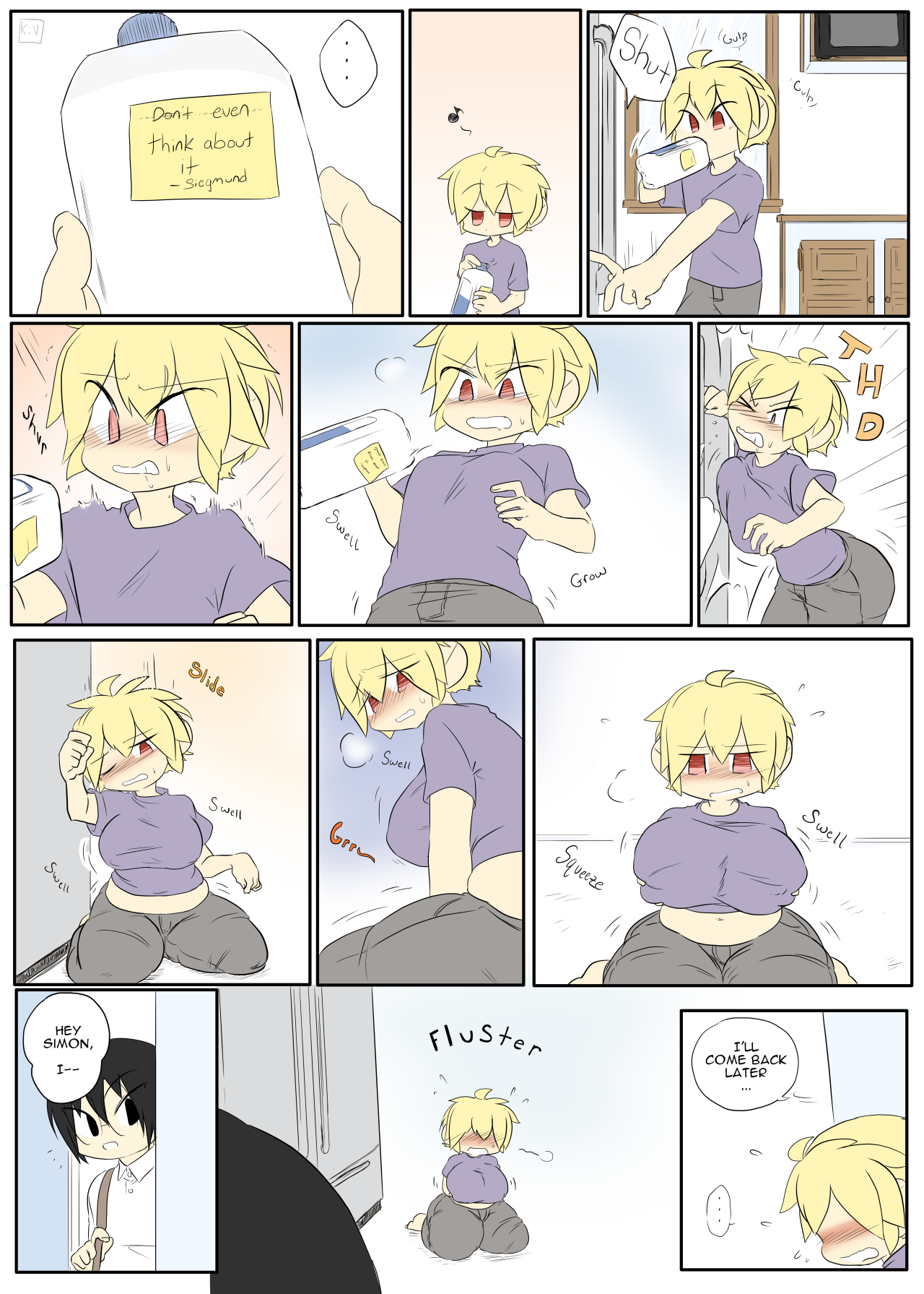 Busty boysmale breast expansion 2 page 9 full