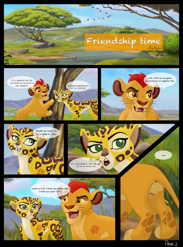 Friendship Time~ page 1 full