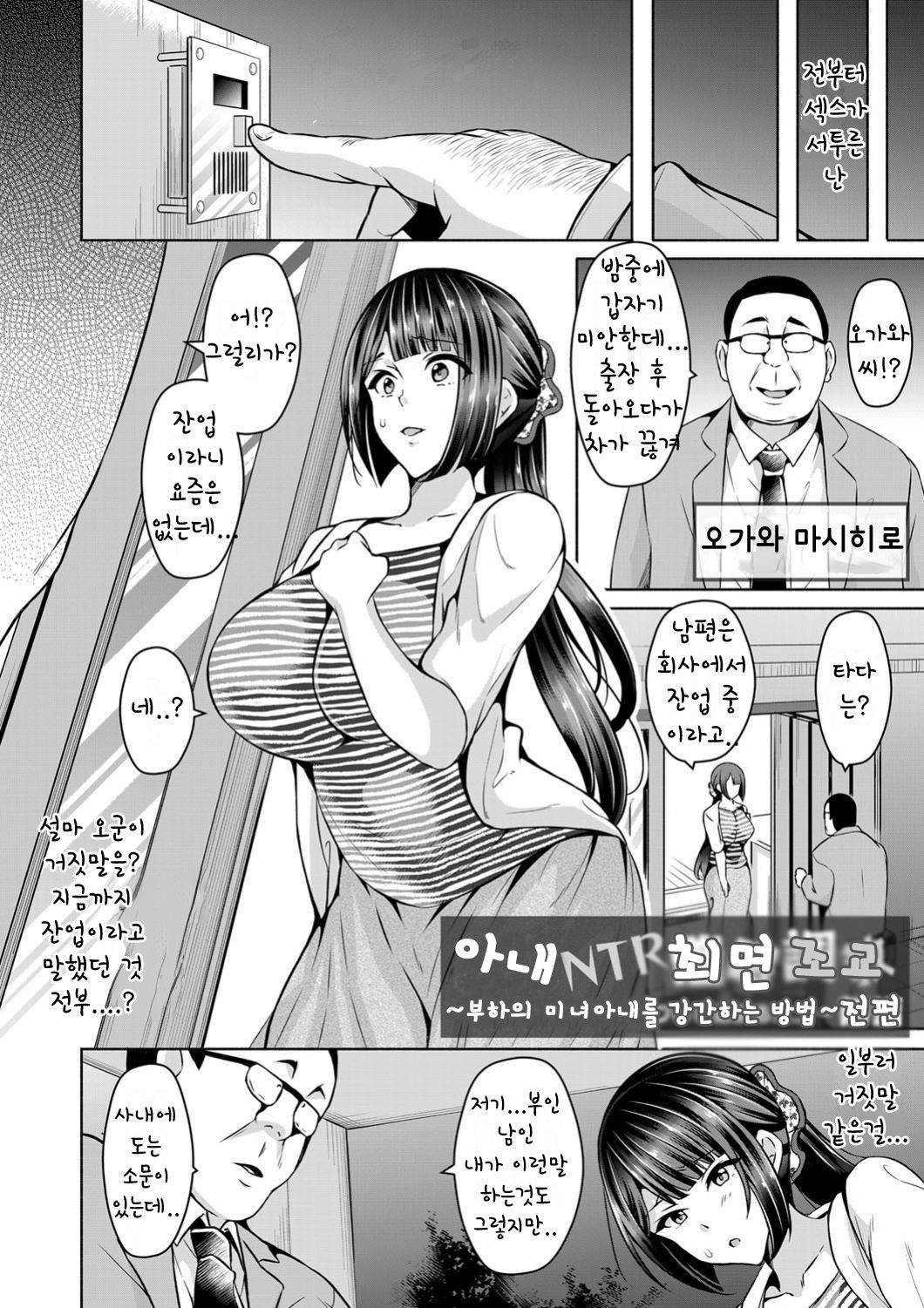 Hitozuma NTR Saimin Choukyou ~Buka no Bijin Hitozuma o Rape shite Netoru Houhou~ Zenpen page 2 full