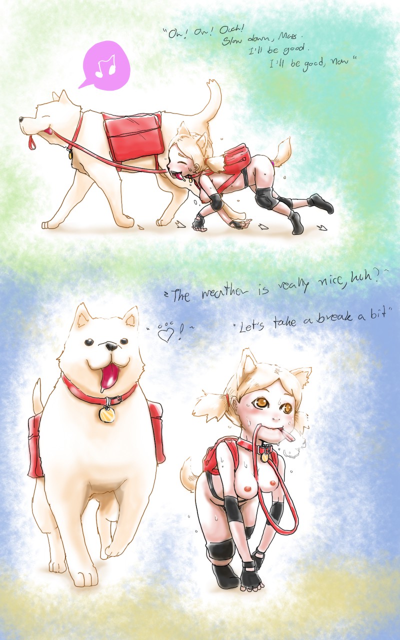 Girl &amp; Her Dog page 3 full