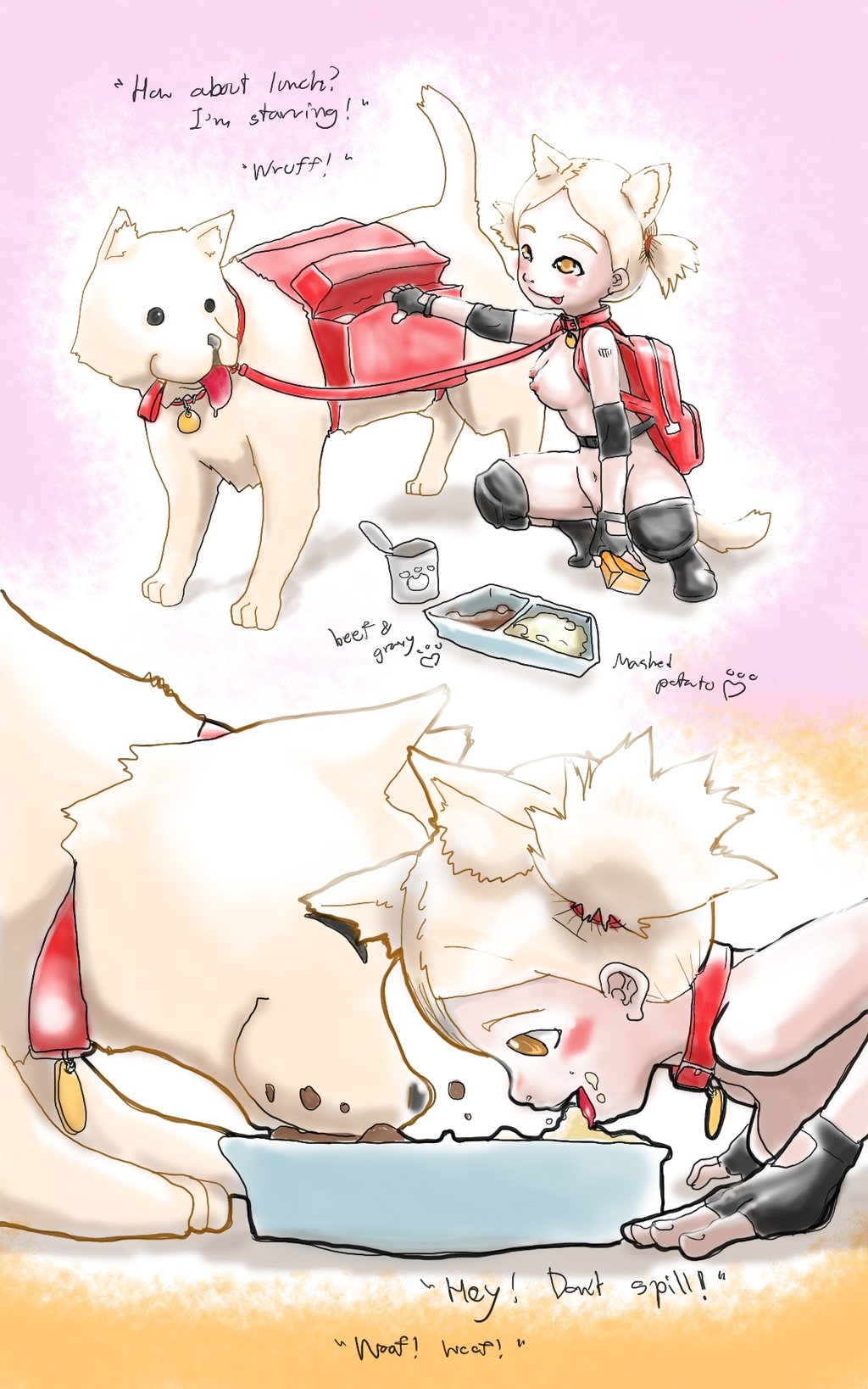 Girl &amp; Her Dog page 4 full