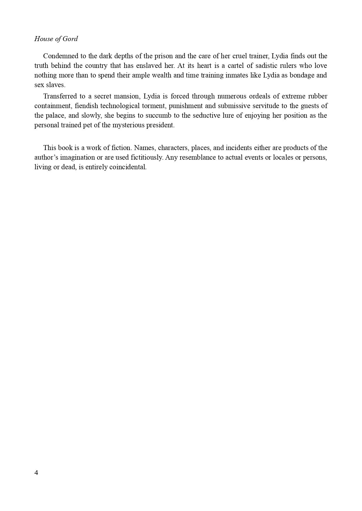 House of Gord BD-032 - Bondage Palace page 3 full