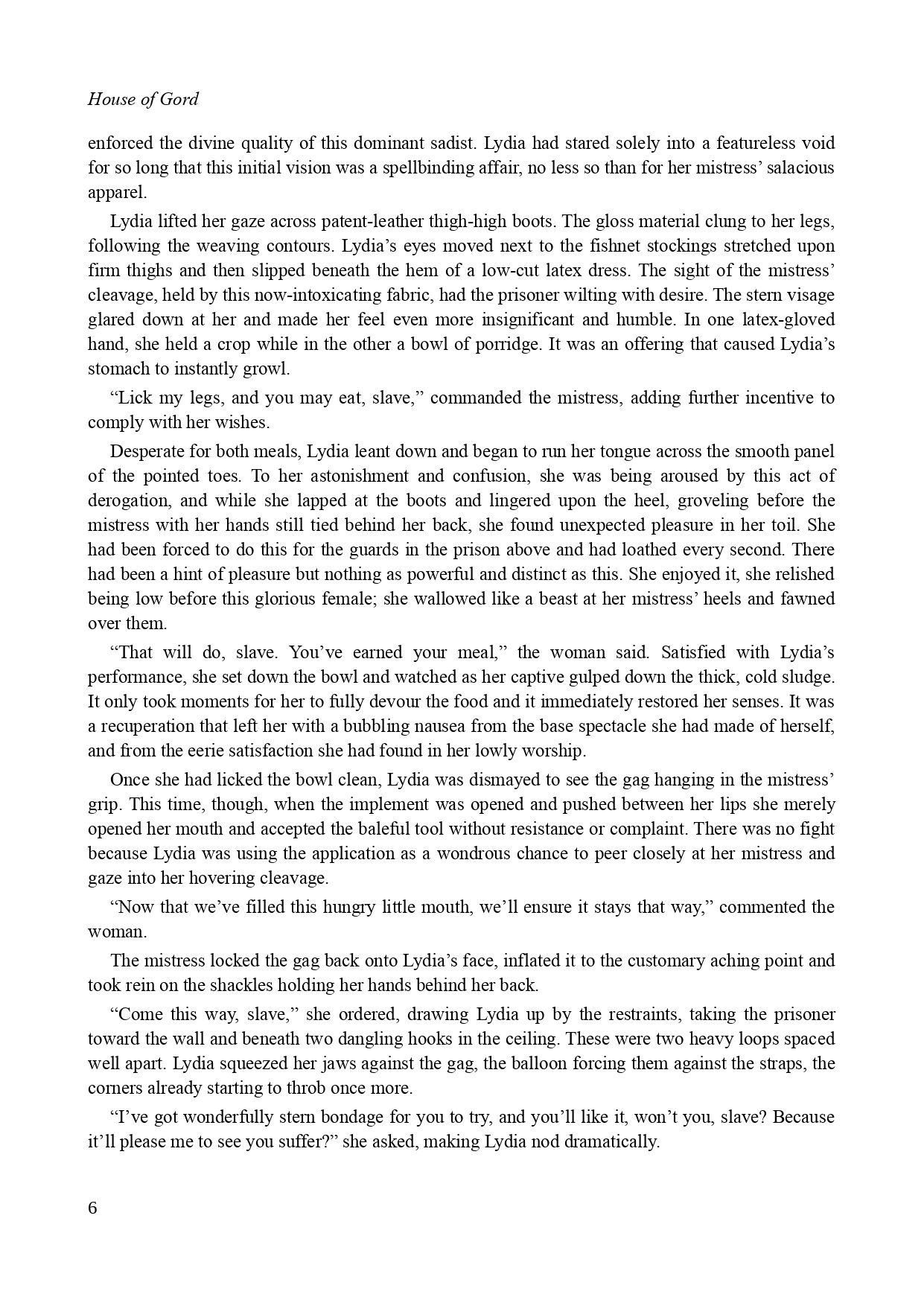 House of Gord BD-032 - Bondage Palace page 5 full