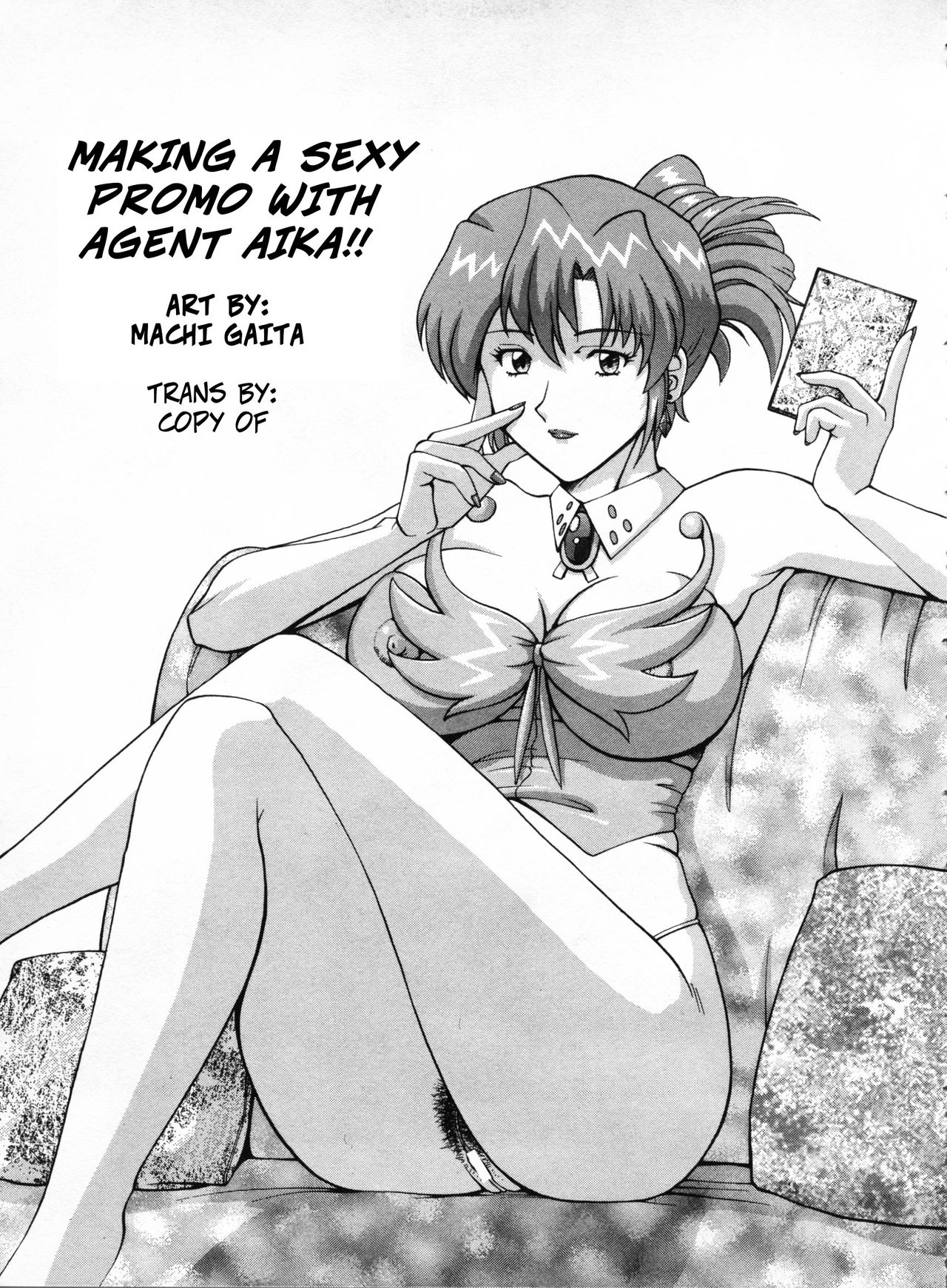 Making a Sexy Promo with Agent Aika page 1 full