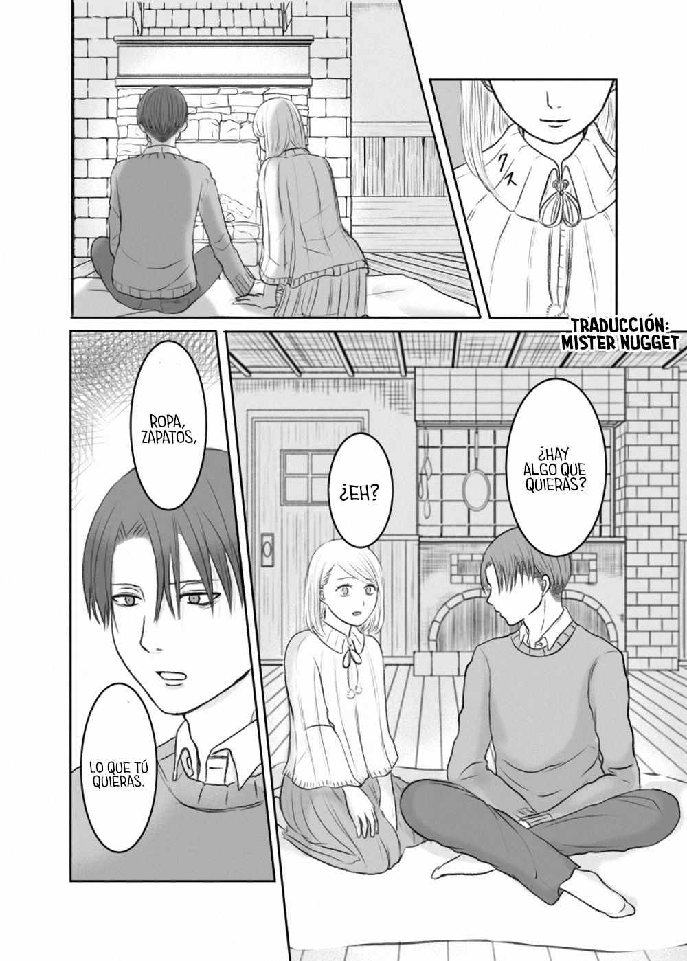 Rivetra Doujinshi - Lo que quiero es... page 9 full