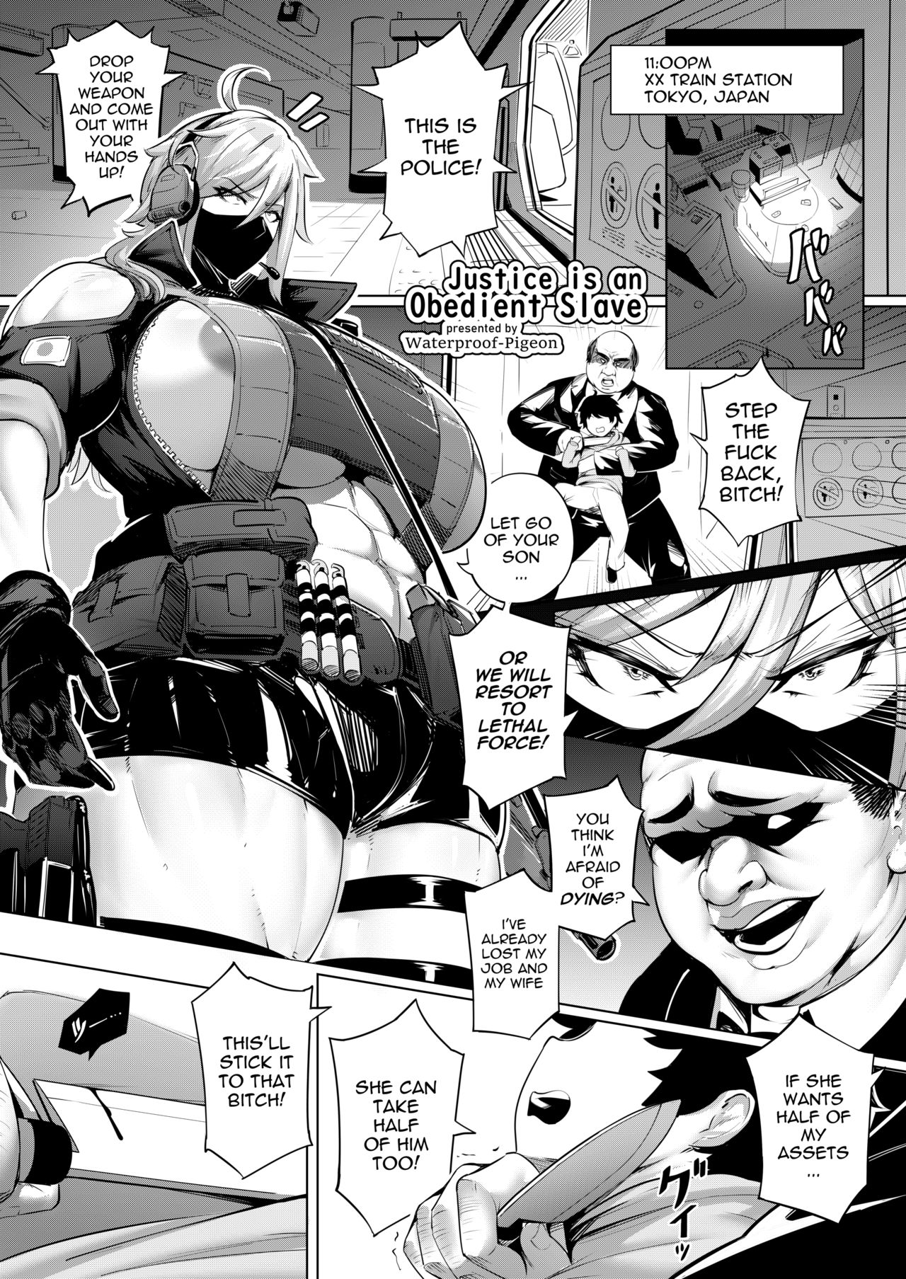 Justice is an Obedient Slave page 1 full