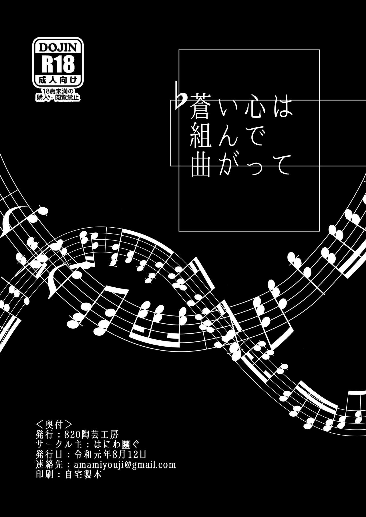 ♭ Aoi Kokoro wa Kunde Magatte page 1 full