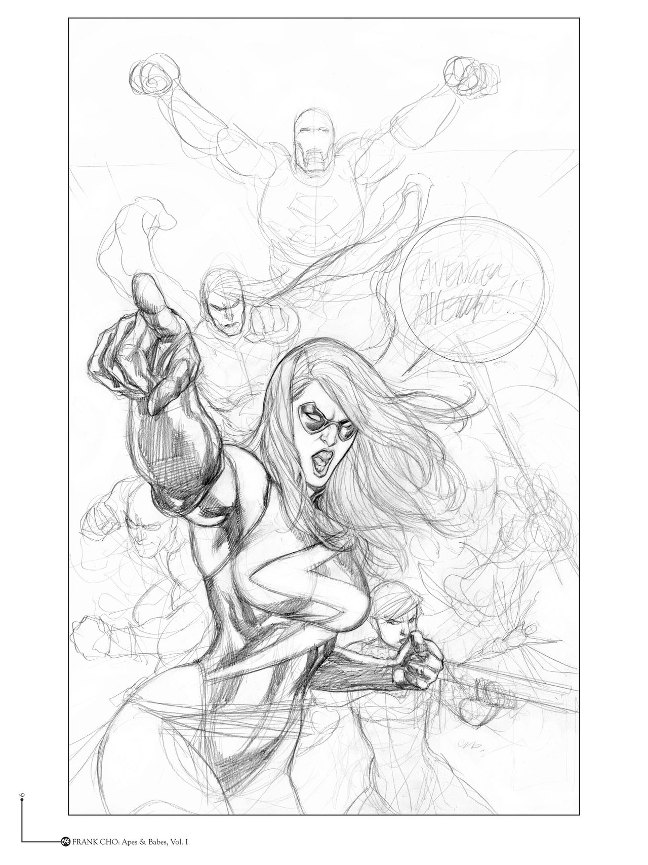 Apes &amp; Babes: The Art Of Frank Cho page 5 full