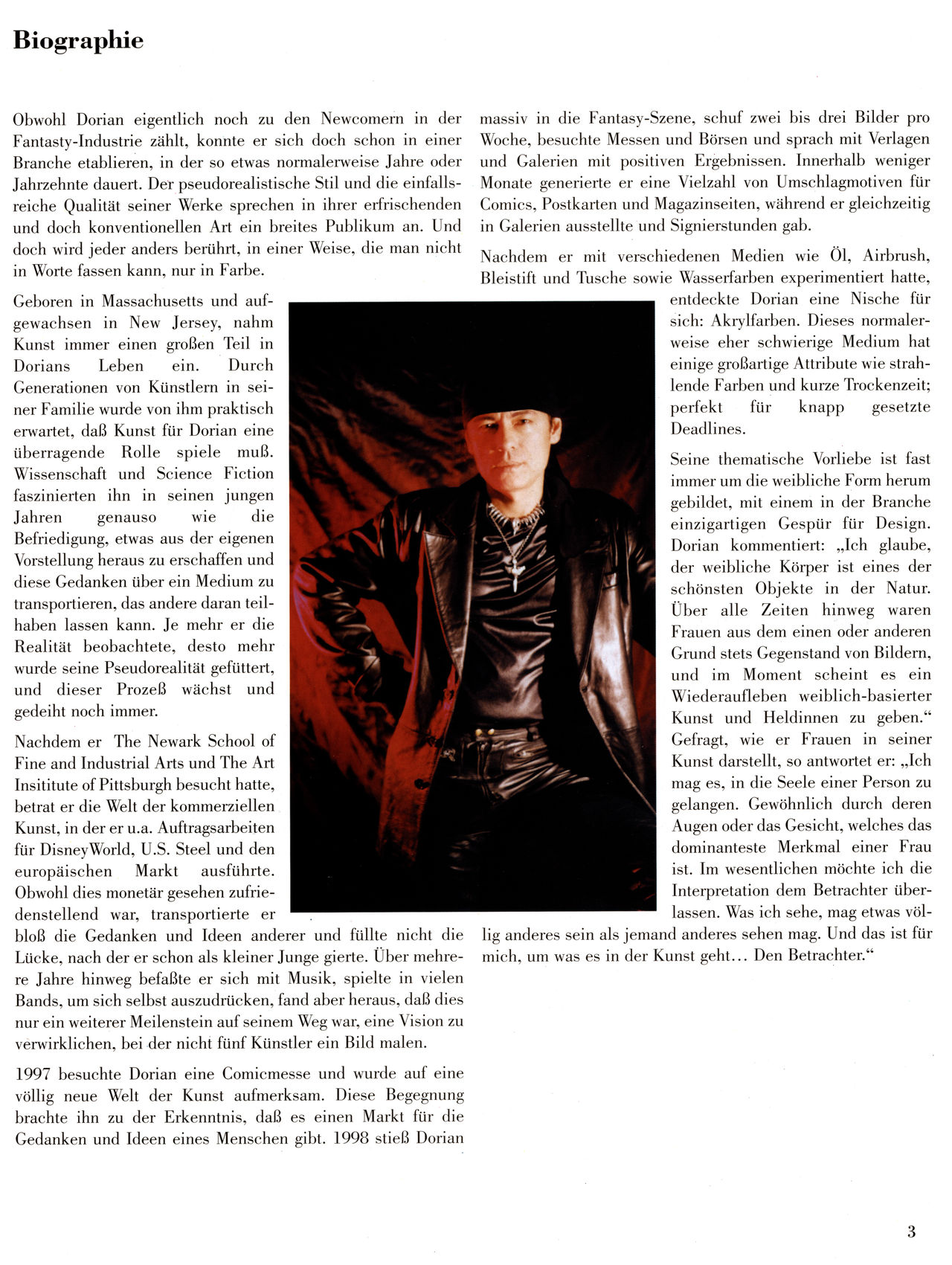 Art Fantastix 03 - The Art of Dorian Cleavenger page 5 full
