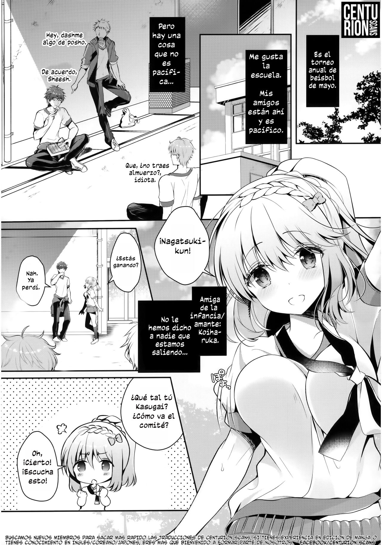 Osananajimi de Koibito no Kanojo to Taiiku Souko de | En el almacén de educion fisica con mi novia y amiga de la infancia page 4 full