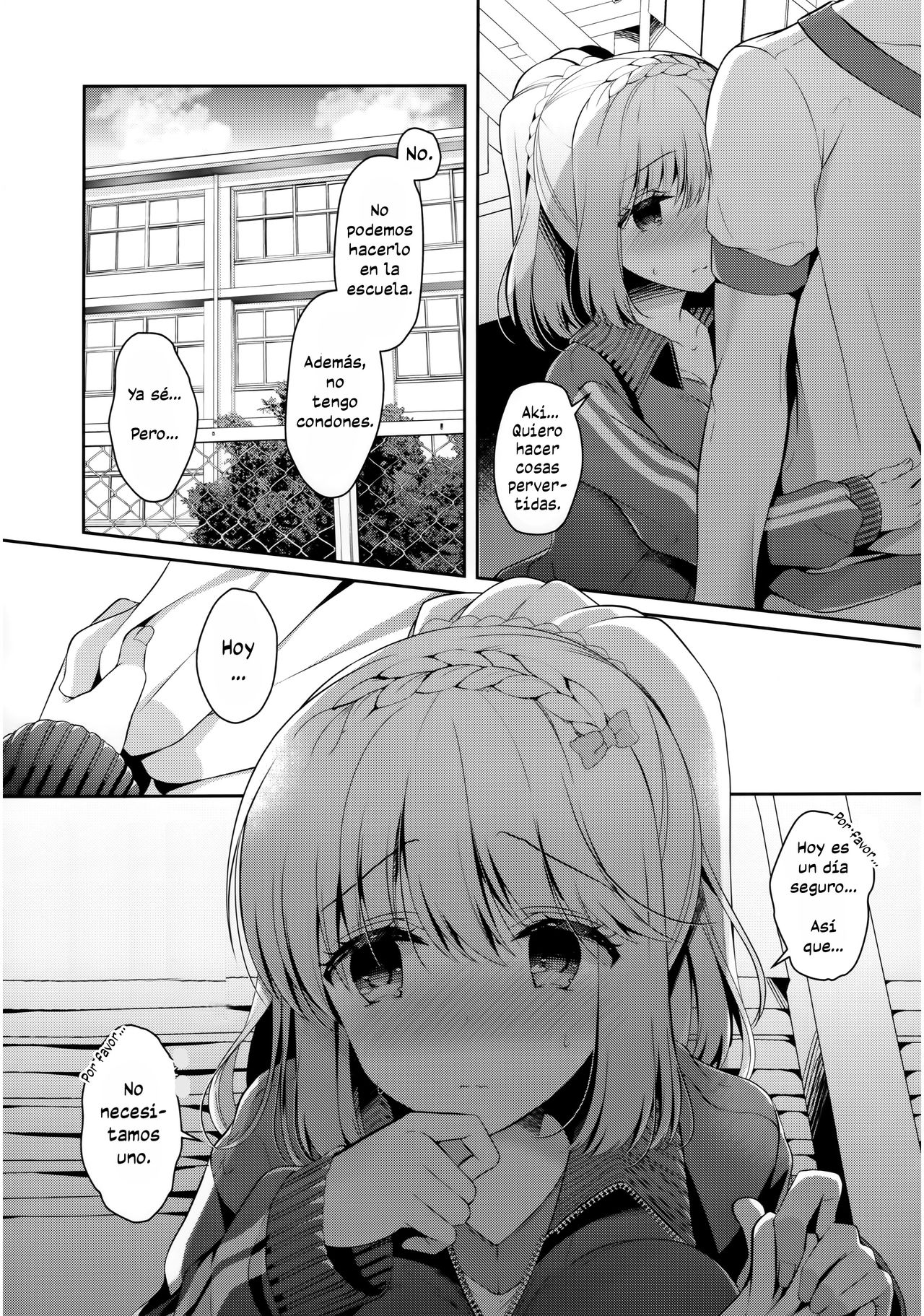 Osananajimi de Koibito no Kanojo to Taiiku Souko de | En el almacén de educion fisica con mi novia y amiga de la infancia page 8 full