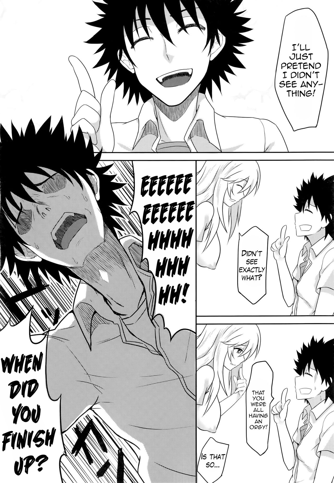 MikoMisa to Fukou na Otoko | Mikomisa and the Unfortunate Man page 9 full