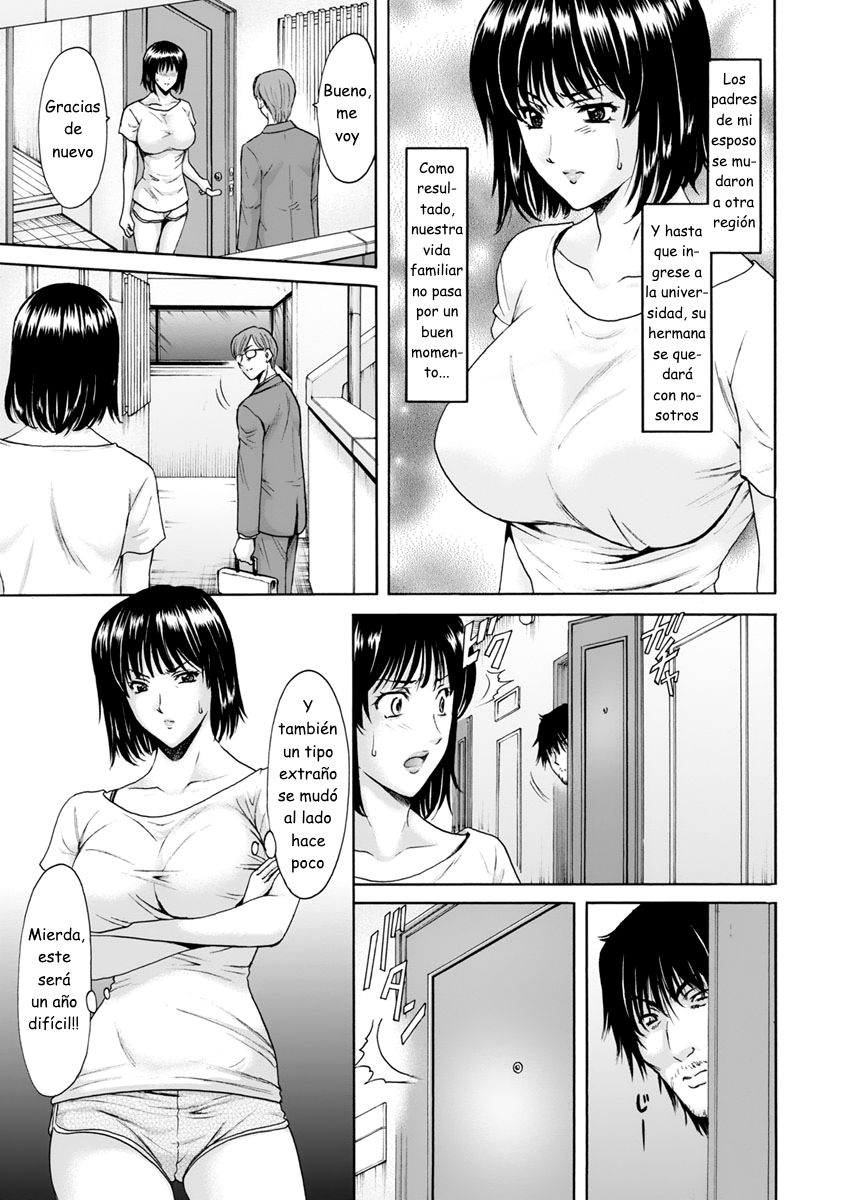 Hitozuma Roshutsu Choukyou ~Nazo no Kyouhakusha~ Ch. 1-2 page 3 full