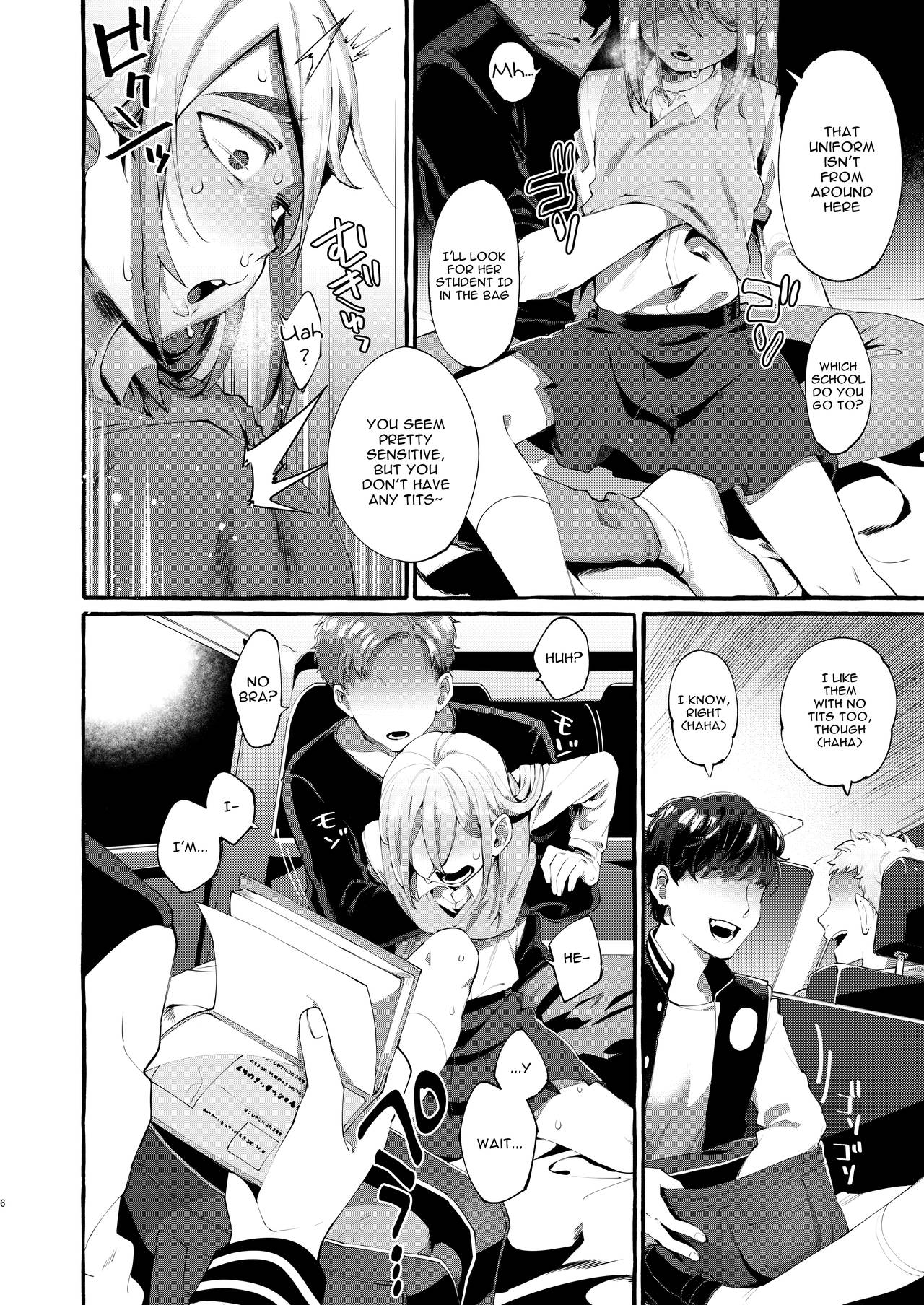 Joshigakusei o Rachi Yuukai Shita to Omottara Otokonoko datta.  We Thought We Kidnapped and Drove Away with a Girl Student, but It Turned out to be a Girly Boy. page 5 full