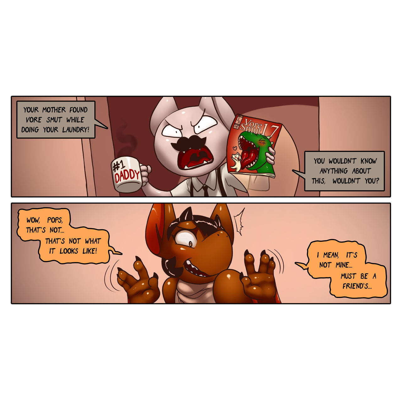 Vore Story- Chapter 4: The Necklace - WEB PAGES page 3 full