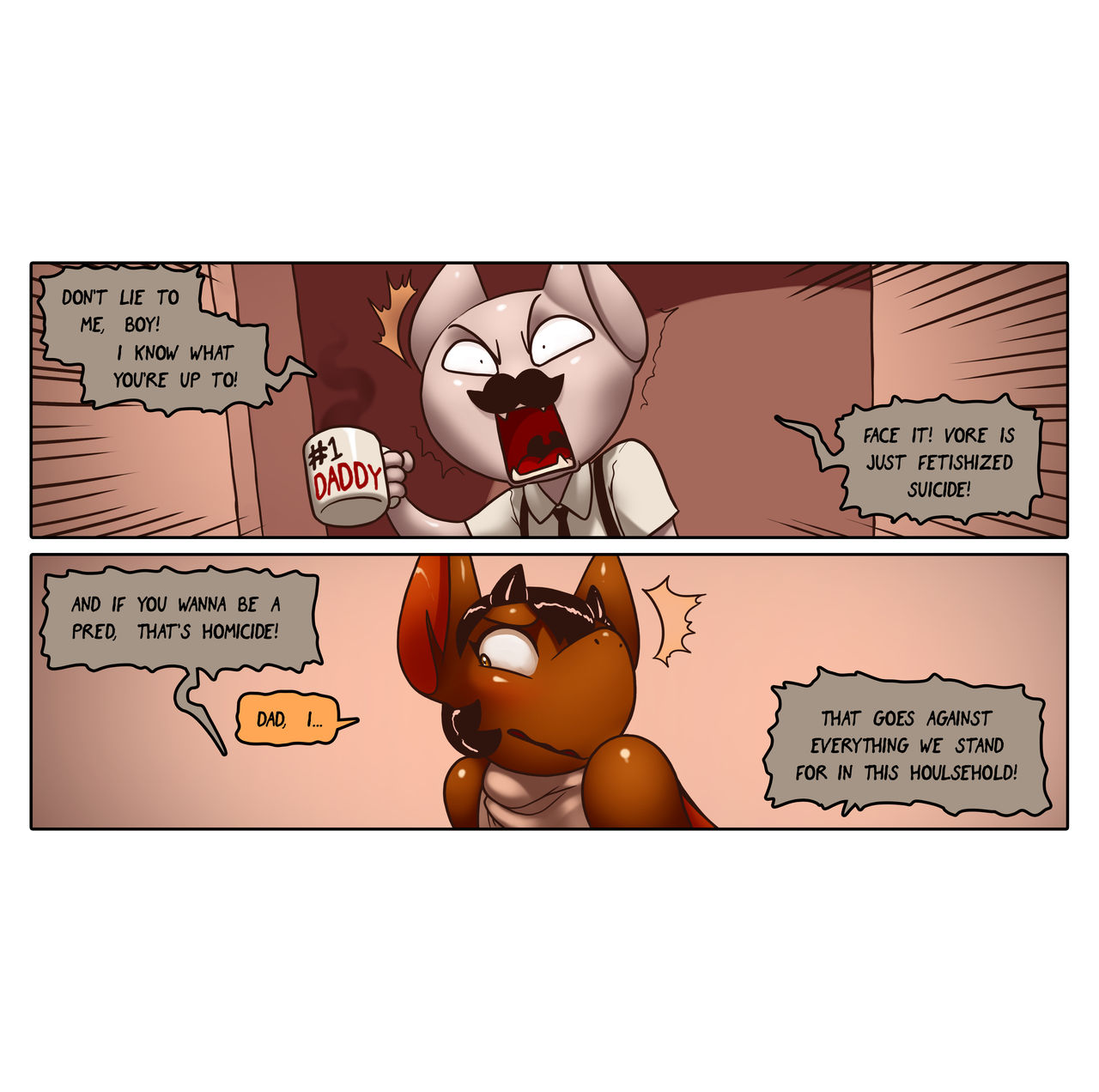 Vore Story- Chapter 4: The Necklace - WEB PAGES page 4 full