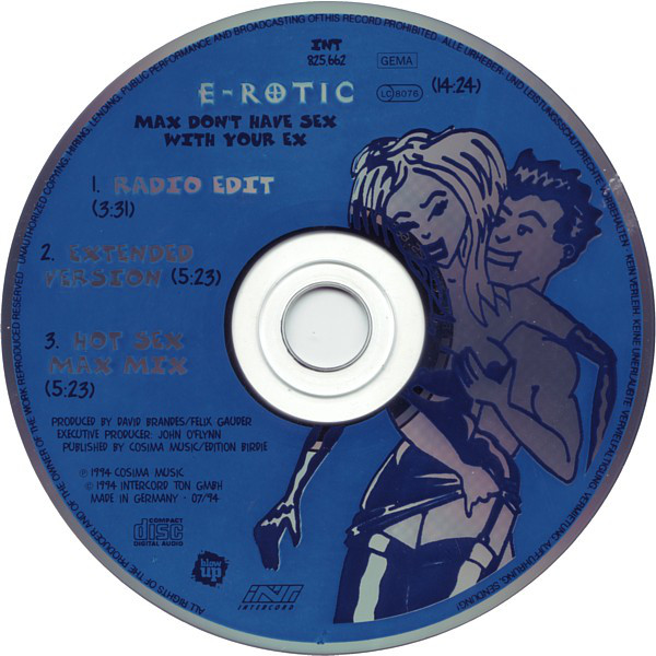 E-Rotic Album Art &amp; Comics page 1 full