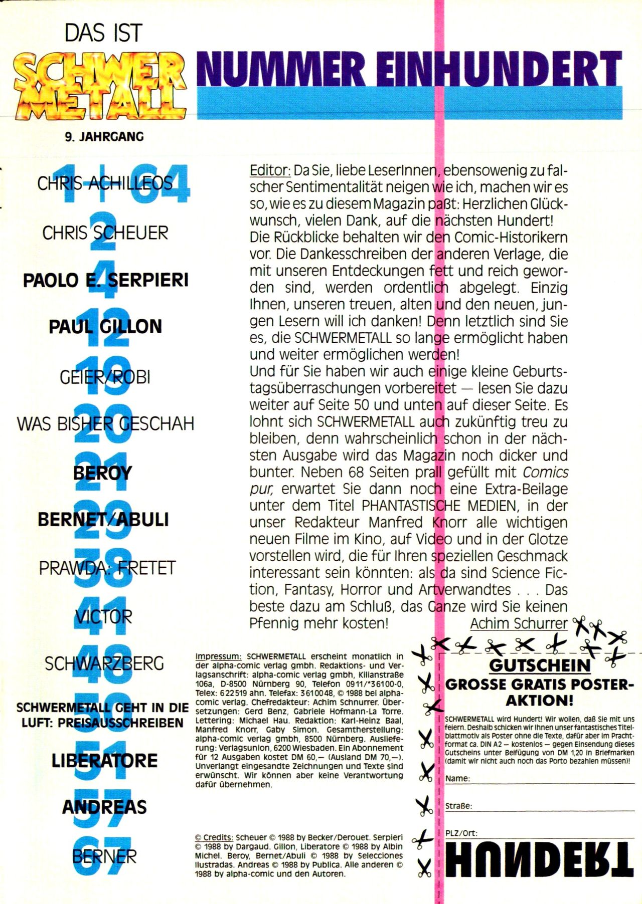 Schwermetall #100 page 3 full