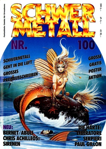 Schwermetall #100 cover