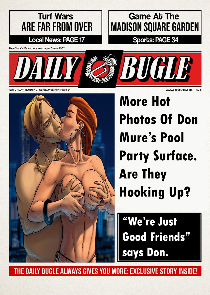 Marvel/DC Comics Newspapers page 2 full