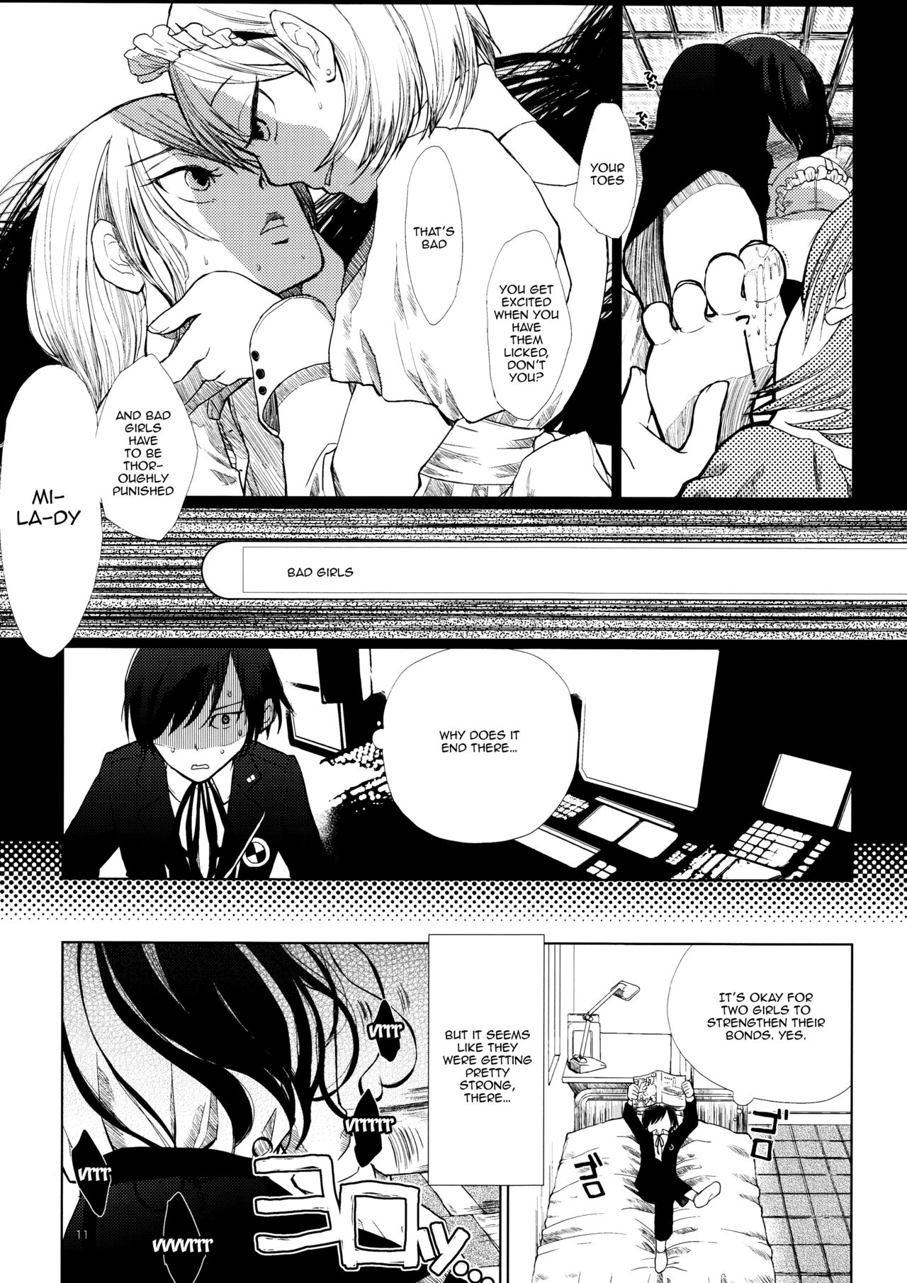 YURI SONA -Ougon no Ya- | YURI SONA -Golden Arrow- page 8 full