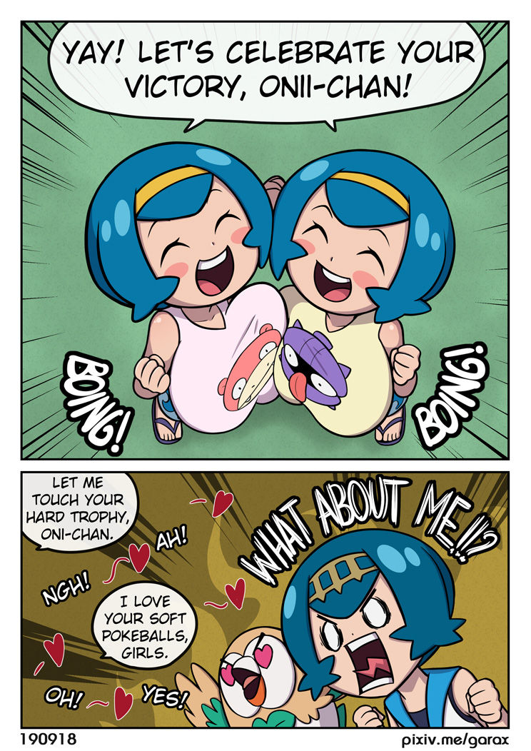 Twin Pokegirlfriends page 9 full