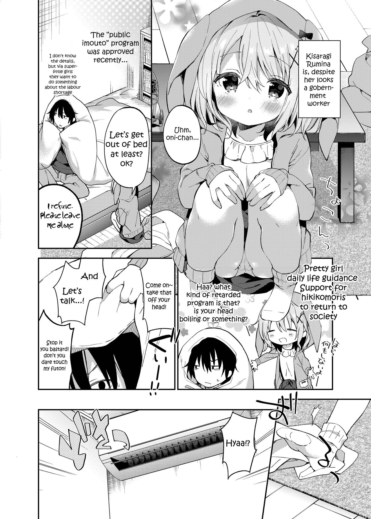 Rumina-chan no Hikikomori Kyousei Keikaku! | Rumina-chan's Hikikomori Reform Program! page 6 full