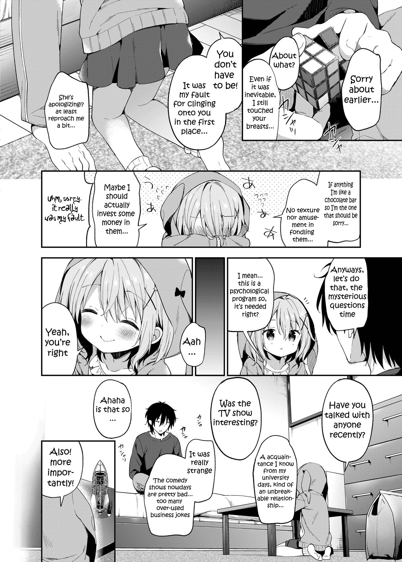 Rumina-chan no Hikikomori Kyousei Keikaku! | Rumina-chan's Hikikomori Reform Program! page 8 full