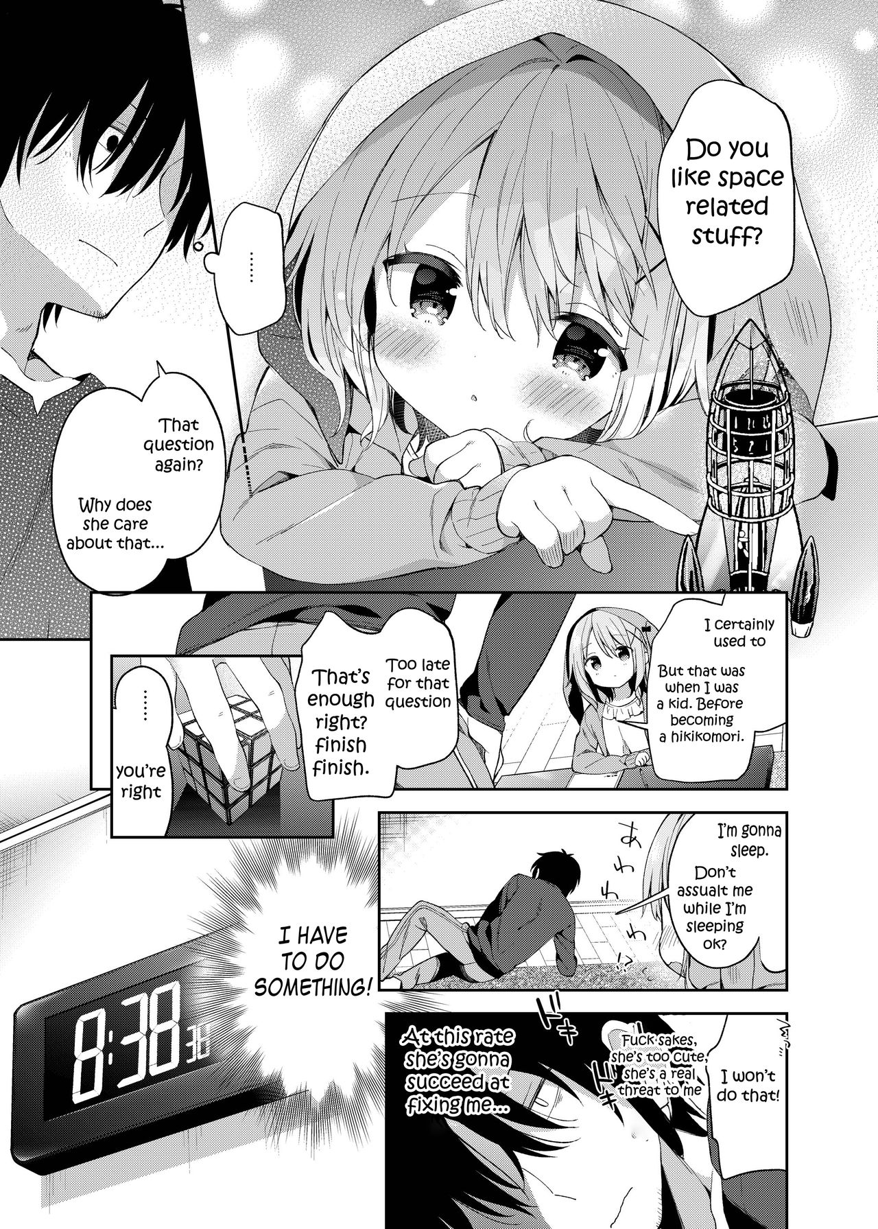 Rumina-chan no Hikikomori Kyousei Keikaku! | Rumina-chan's Hikikomori Reform Program! page 9 full