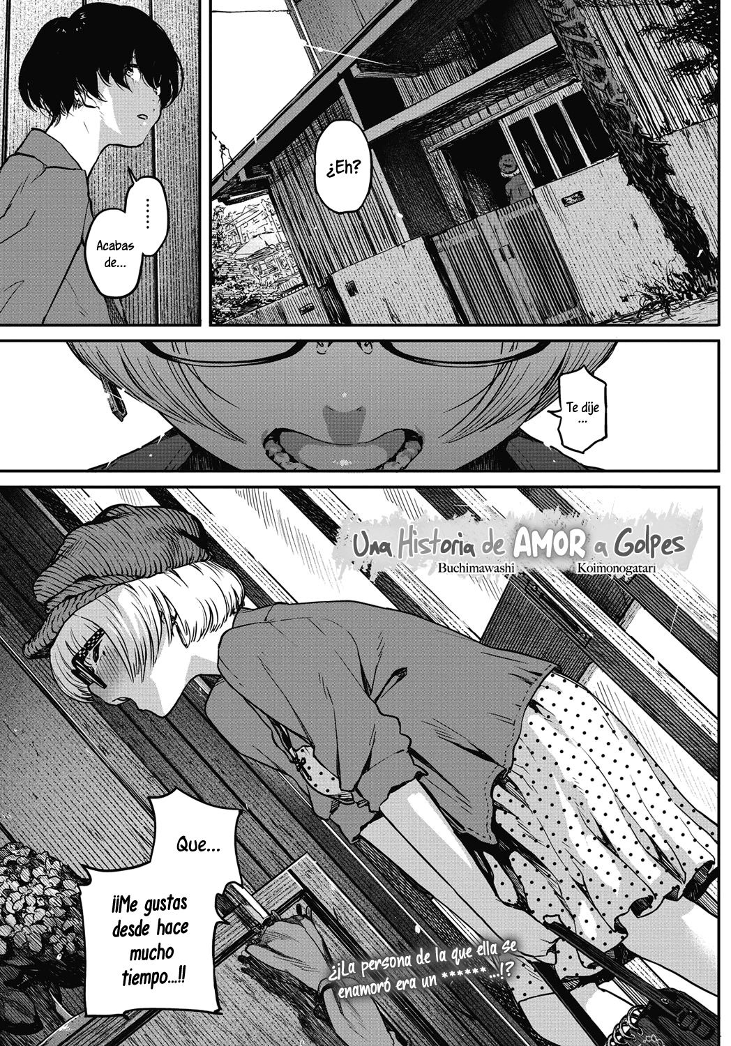 Buchimawashi Koimonogatari | Una Historia de Amor a Golpes page 1 full