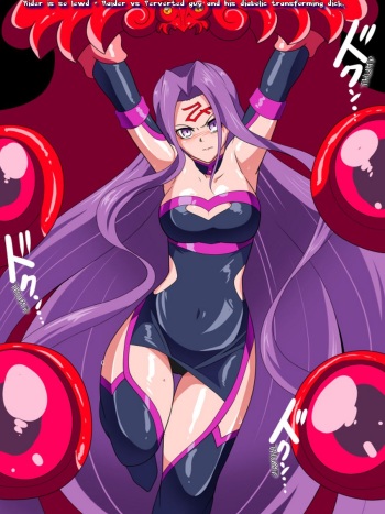Rider-san wa Eroi + Rider VS HENTAI Onii-san Ma no Henkei Chinpo | Rider is so lewd + Rider vs Perverted guy and his diabolic transforming dick cover