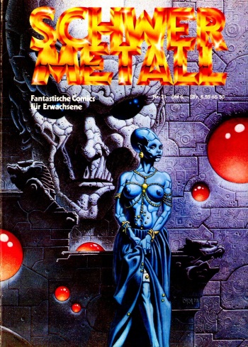 Schwermetall #021 cover