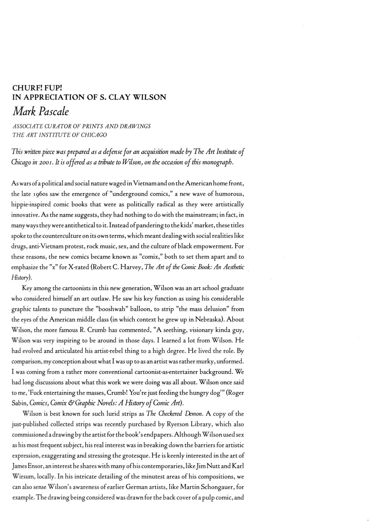 The Art of S. Clay Wilson page 10 full