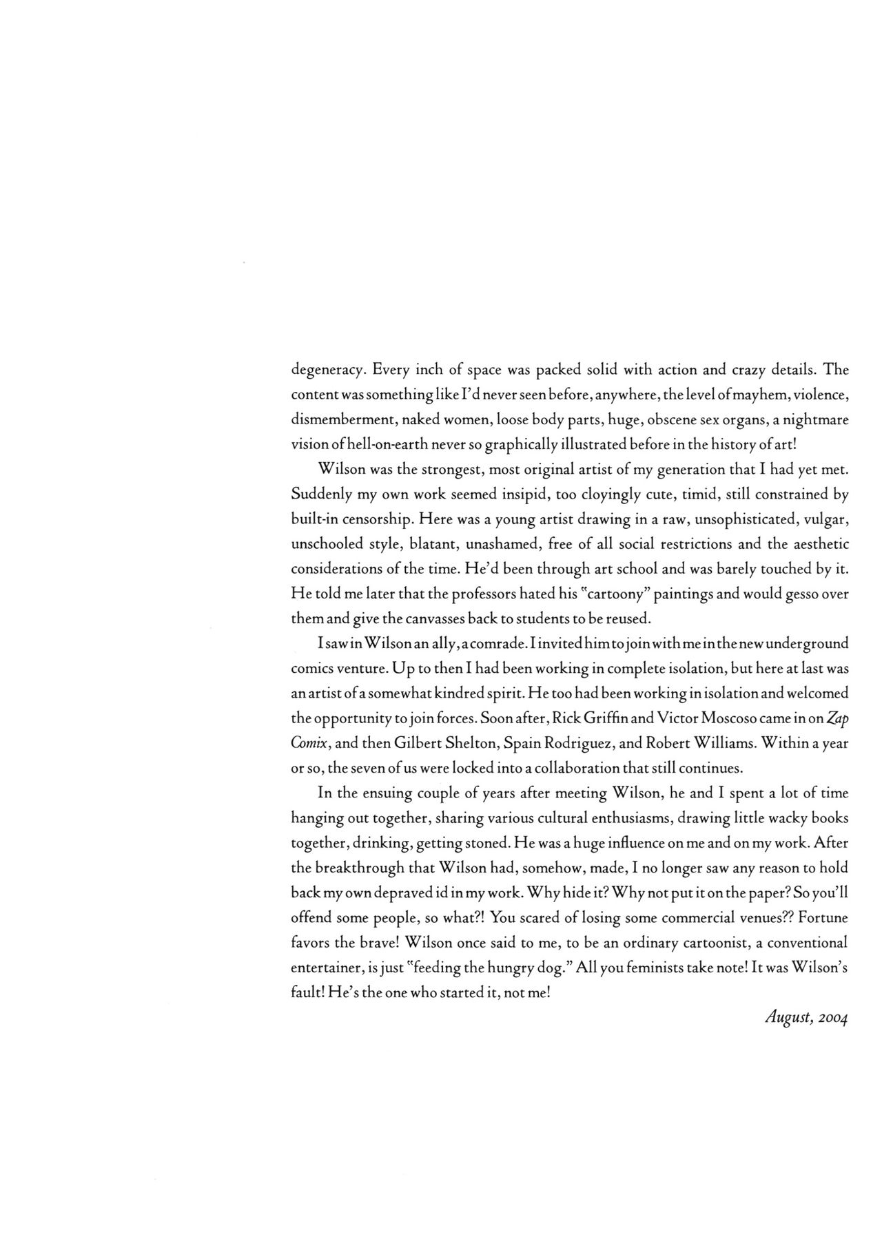 The Art of S. Clay Wilson page 9 full
