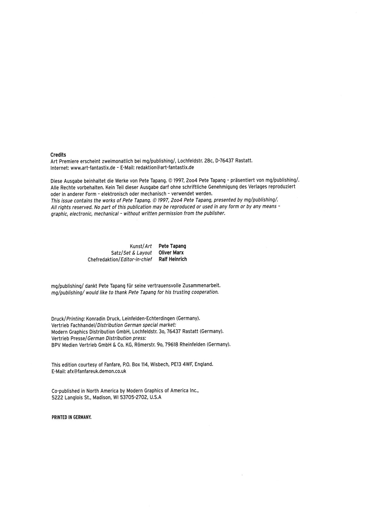 Art Premiere #11 - Pete Tapang page 4 full