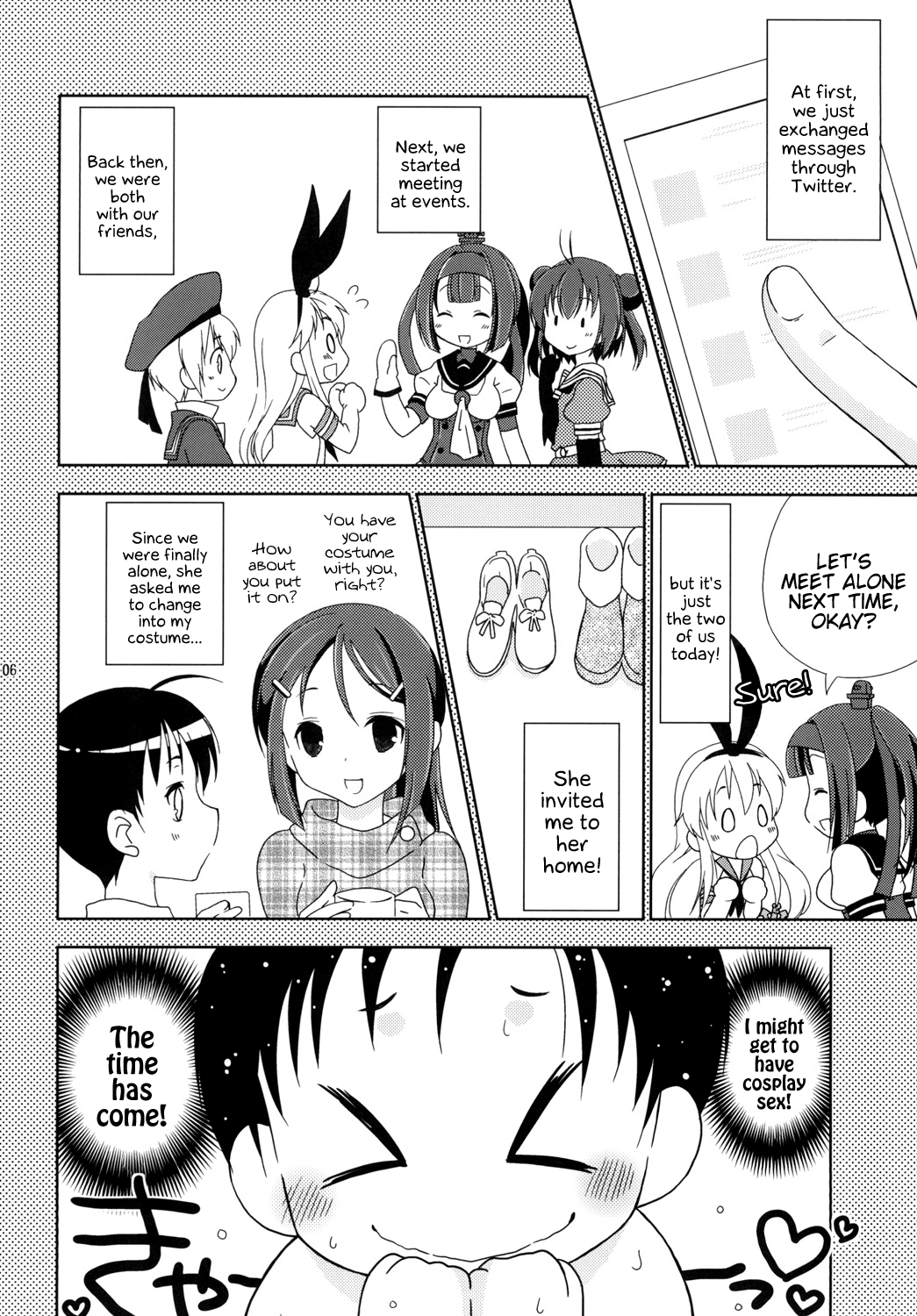 Josou Cos de Layer no Onnanoko o Tsurou toshite Shippai Shita Shimakaze-kun no Ohanashi. page 6 full