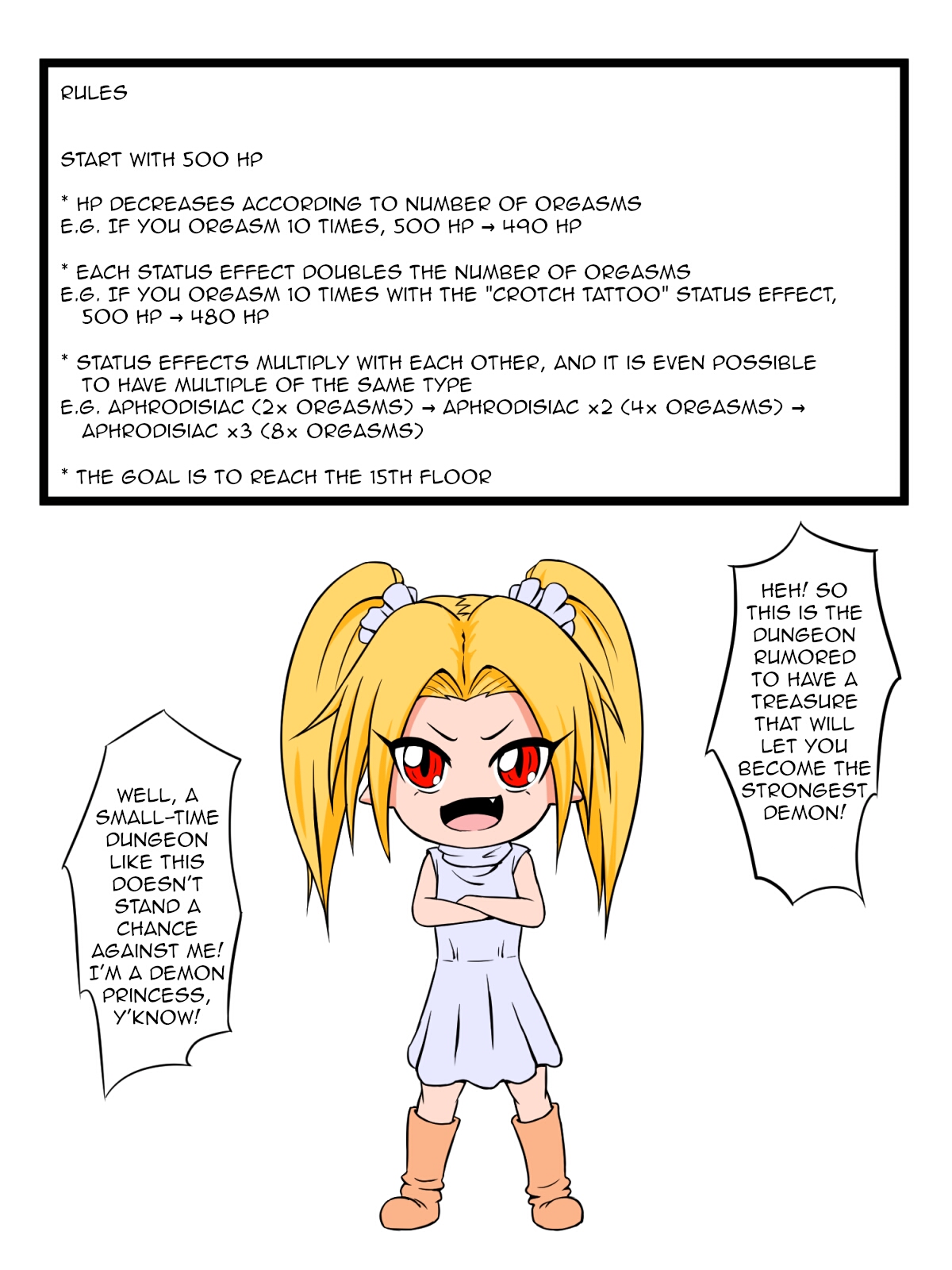 Marilyn vs Ero Trap Dungeon page 2 full