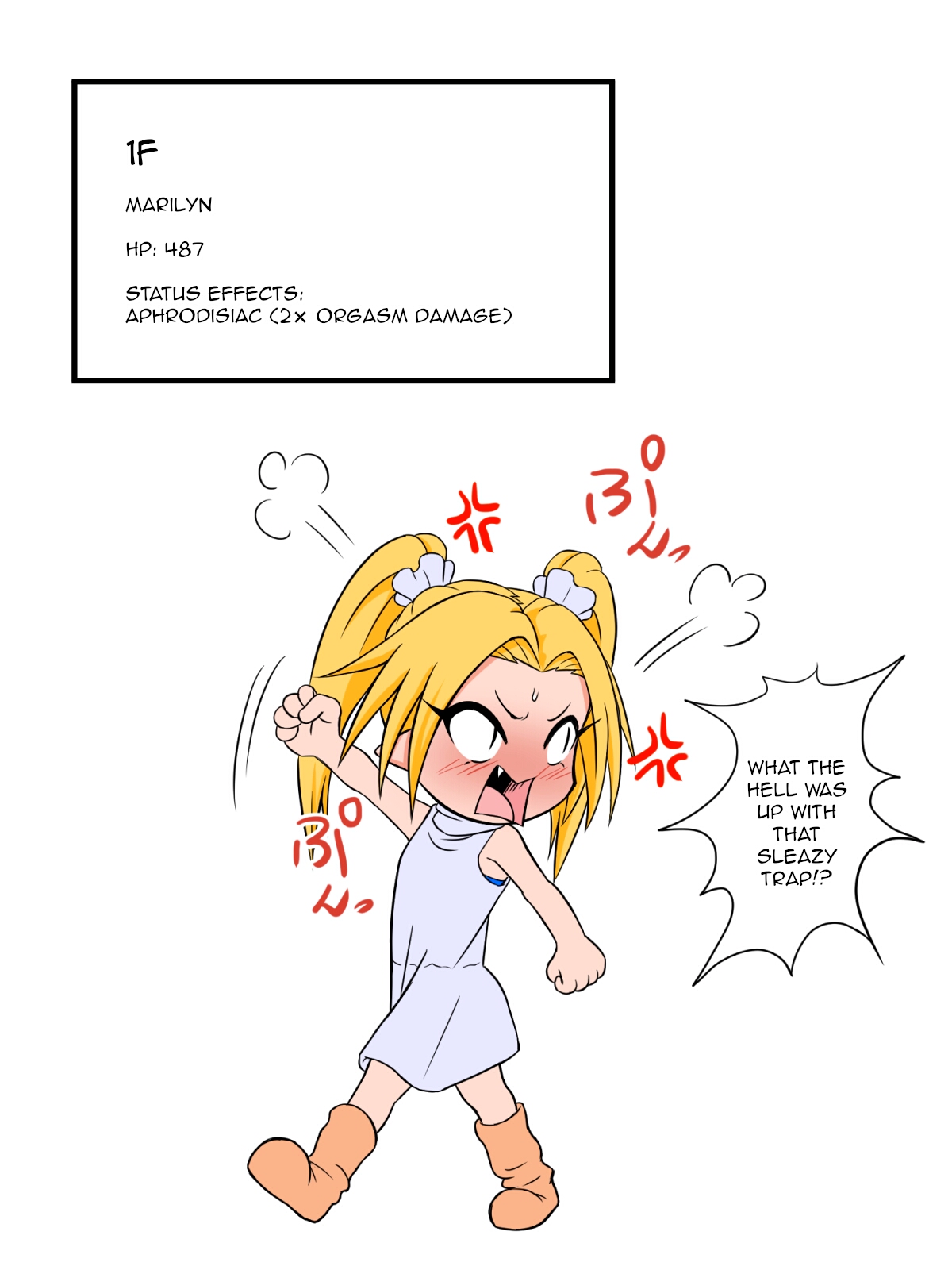 Marilyn vs Ero Trap Dungeon page 5 full