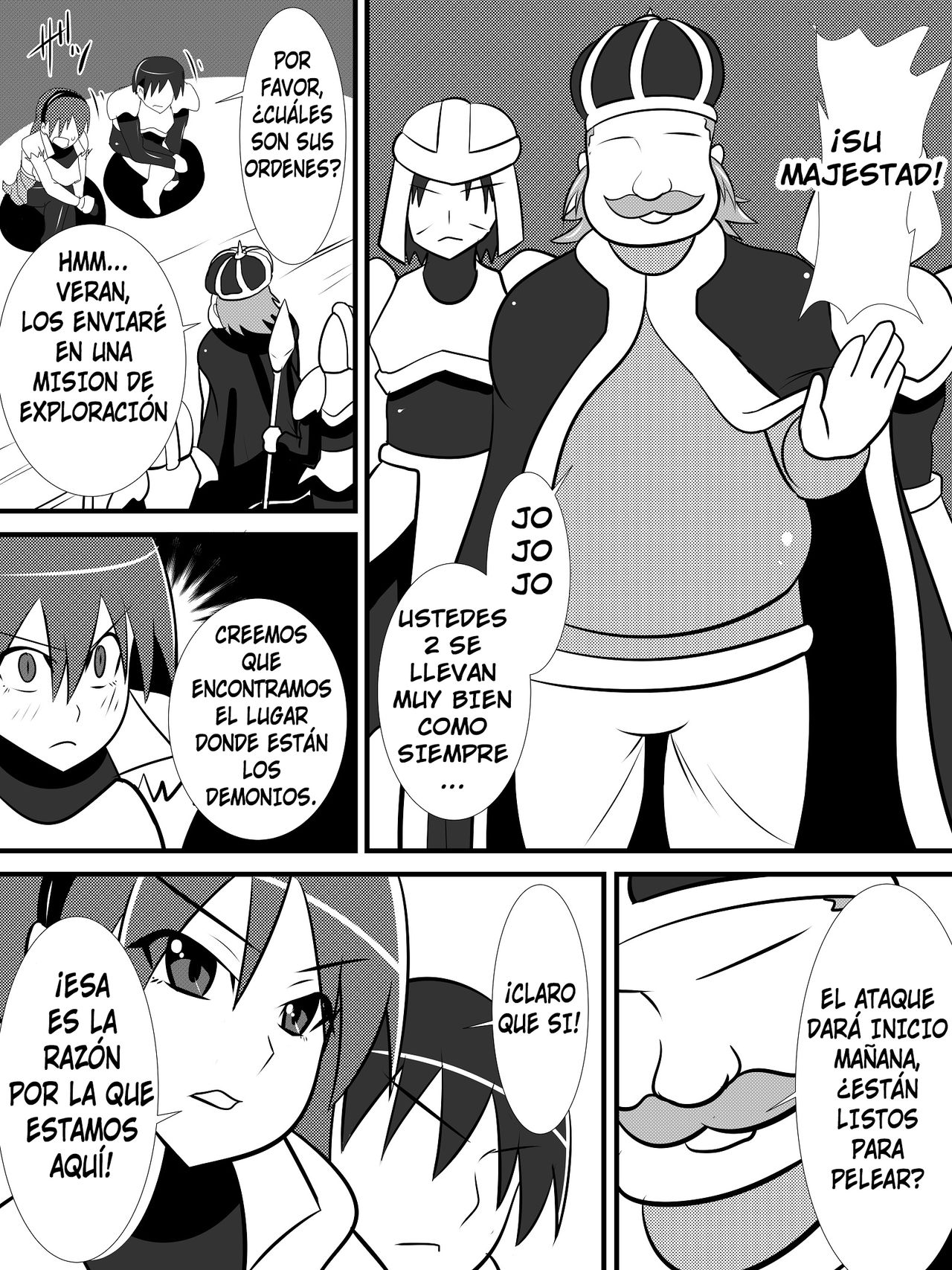 Osananajimi no Onna Kishi ga Oujo ni Naru Made Zenpen page 8 full