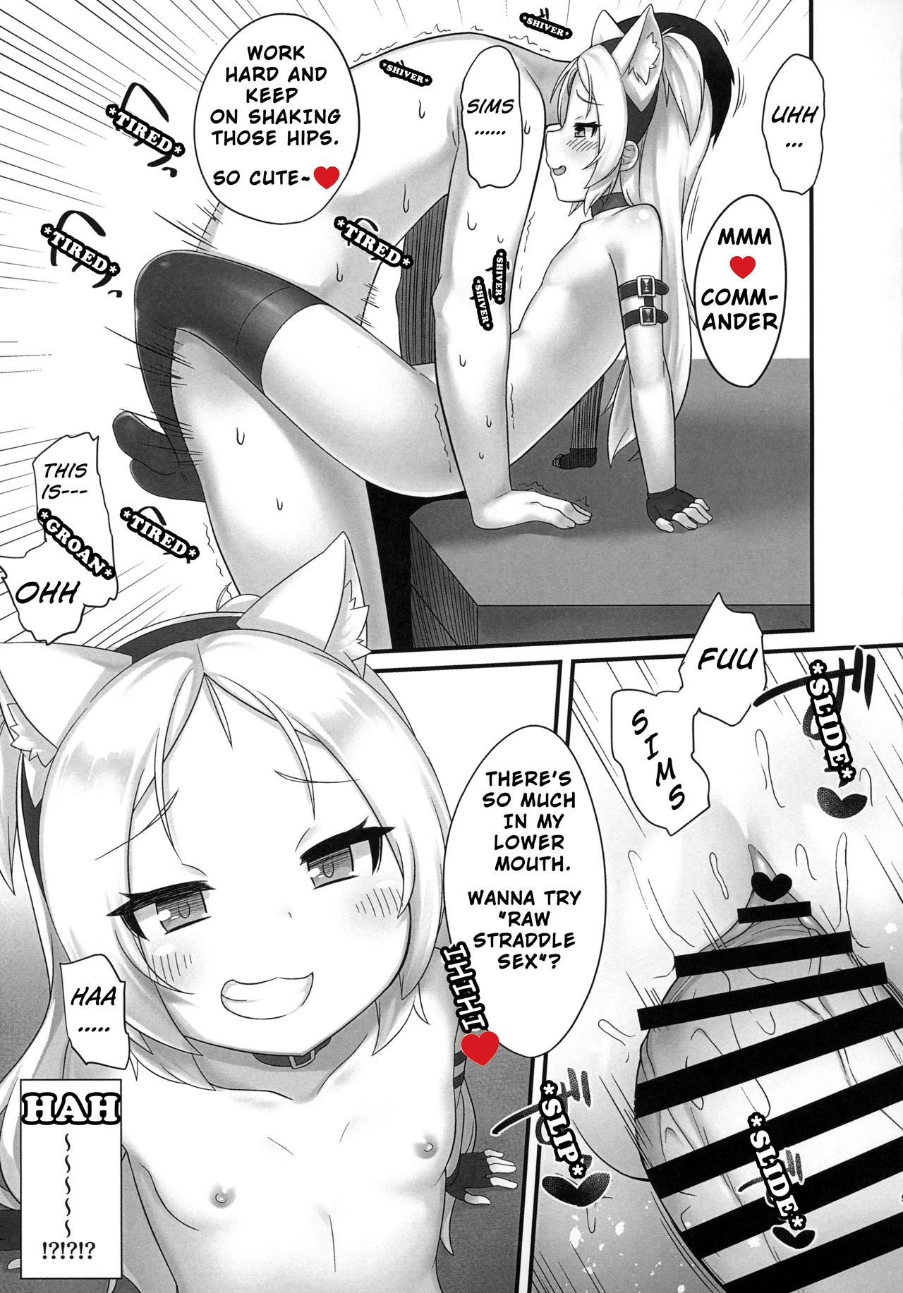Shikikan-saa~ Kouiu no Suki desho? | Commander, Come On~ Don't You Love It Like This? page 9 full