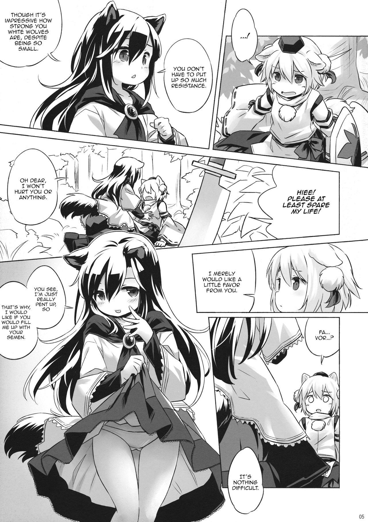 Uetaru Ookami Bou o Osorezu | A starving wolf doesn’t fear the stick page 4 full