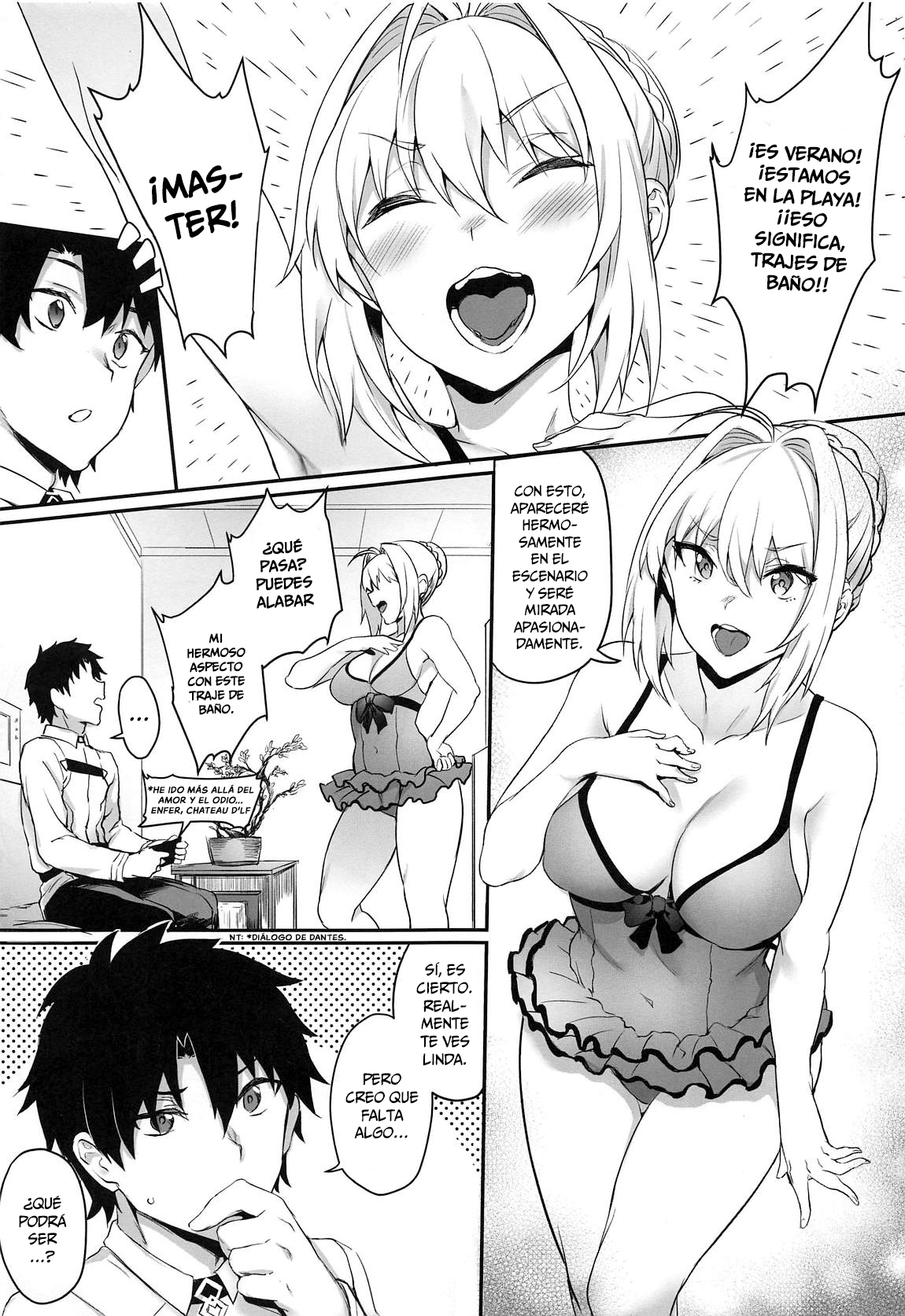 Koutei no Atarashii Mizugi | El nuevo traje de baño de la emperadora page 2 full