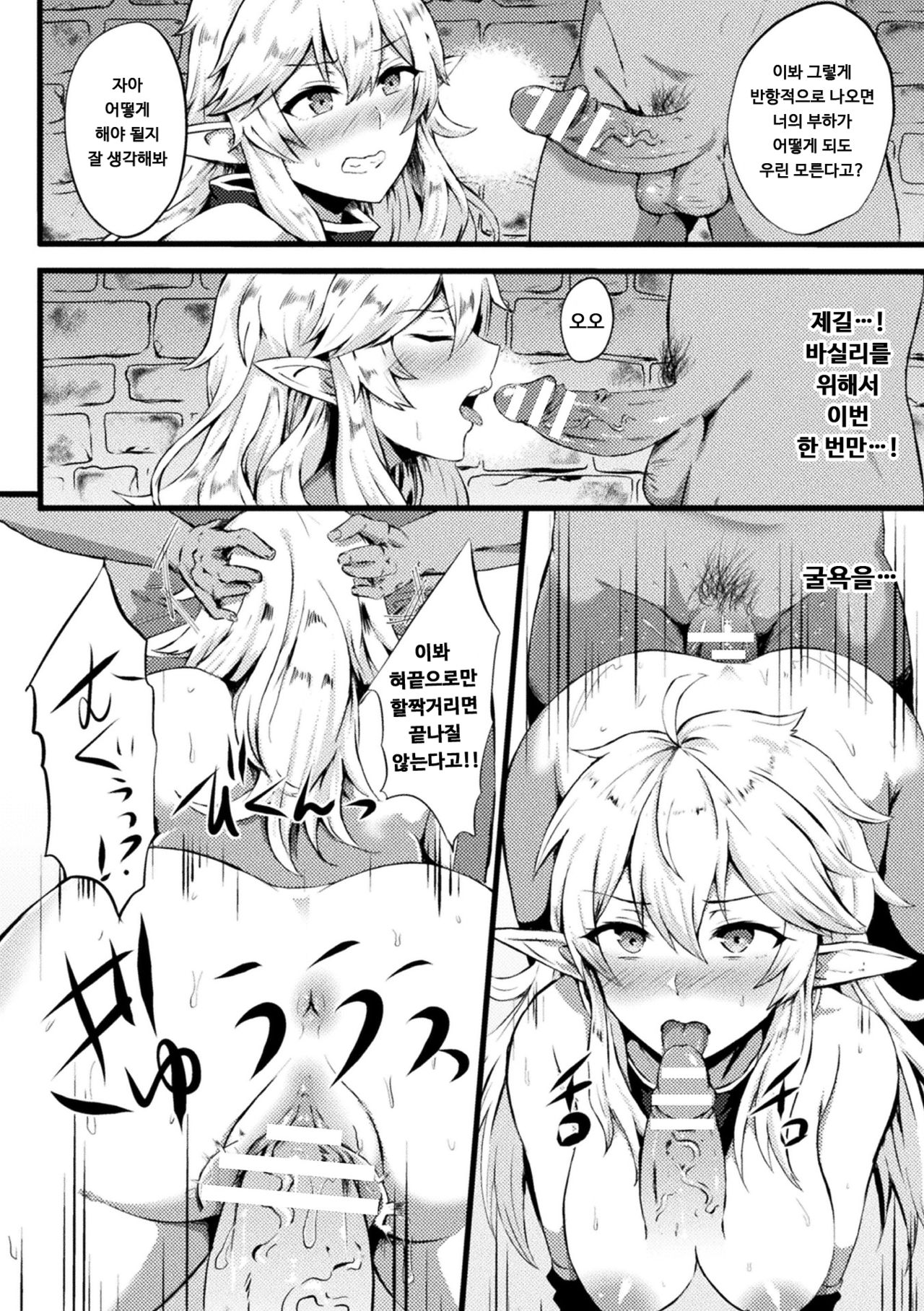 TS Ouji Mikhail Haishin no Mesu Elf | TS 왕자 미하일 -배신의 암컷 엘프- page 6 full