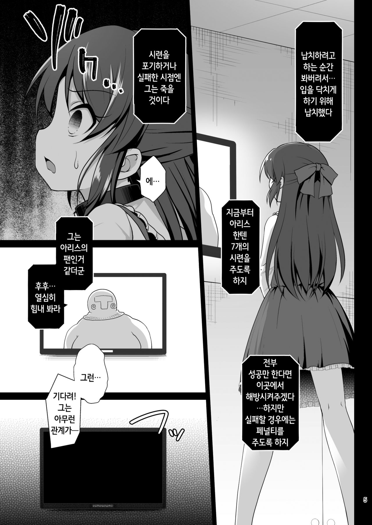 Tachibana Arisu no Kankin Dasshutsu Game | 타치바나 아리스의 감금탈출 게임 page 5 full